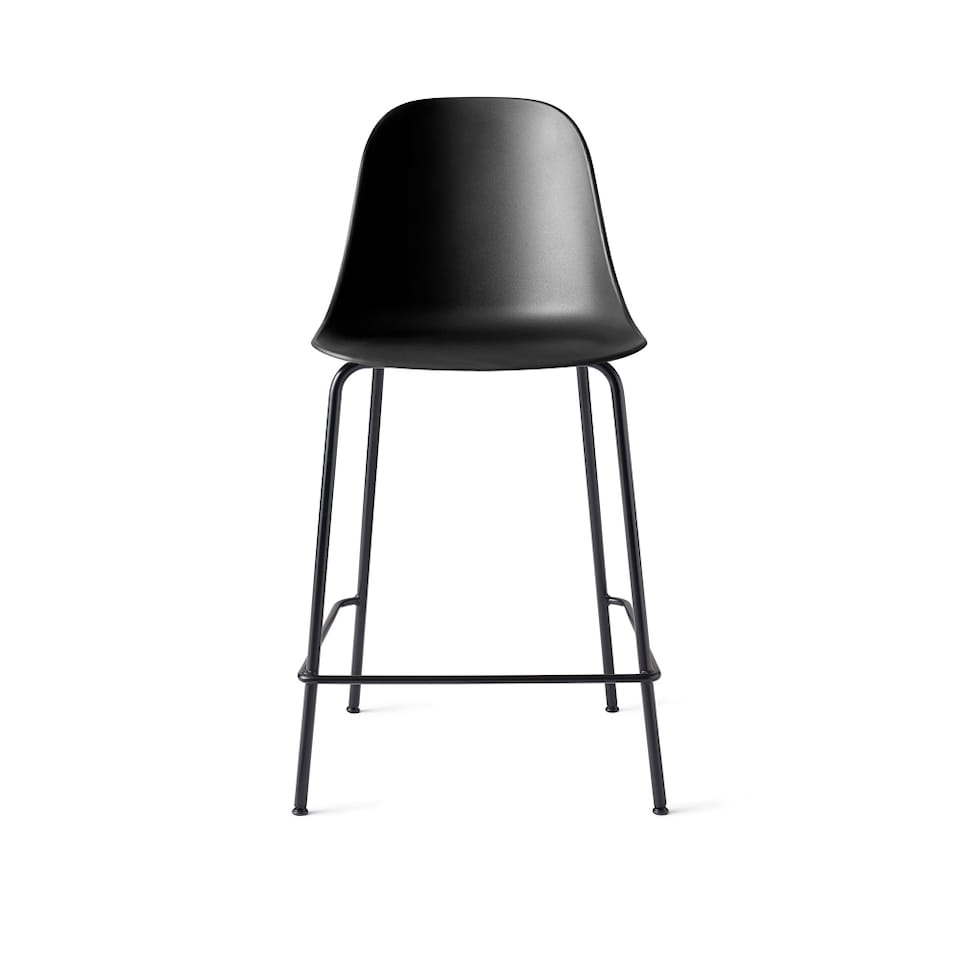 Harbour Counter Side Chair - Sort stål