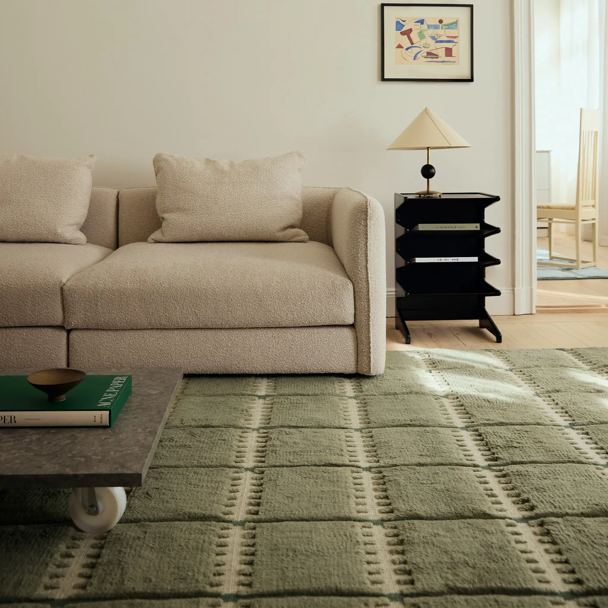 Swedish Homage Lilly Green ullteppe