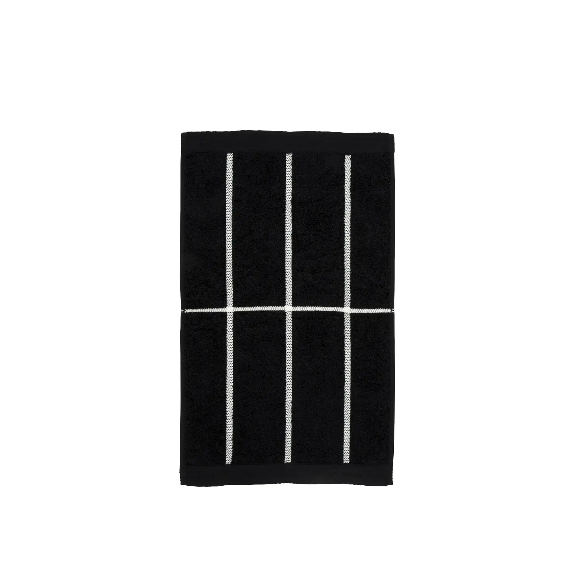 Tiiliskivi Guest Towel 30X50 Black, White