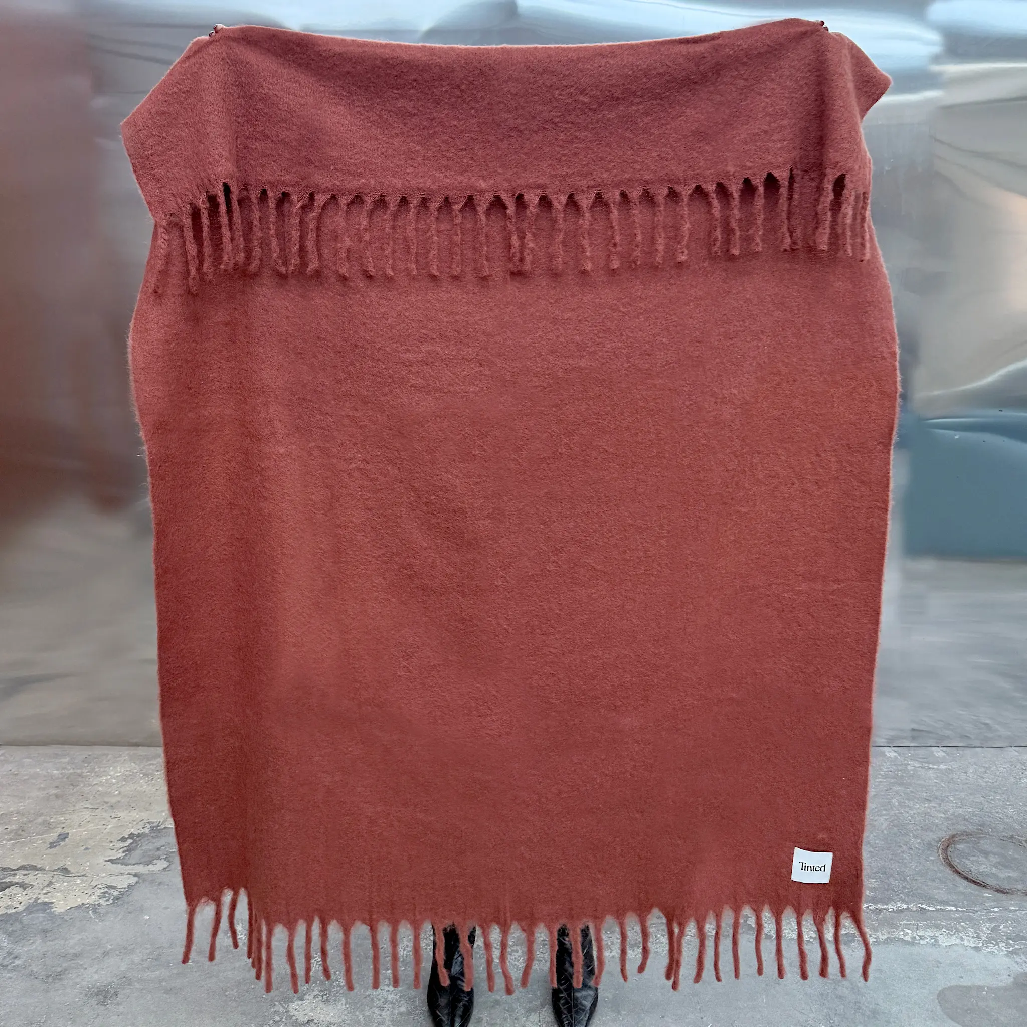 Fridh Mohair pledd