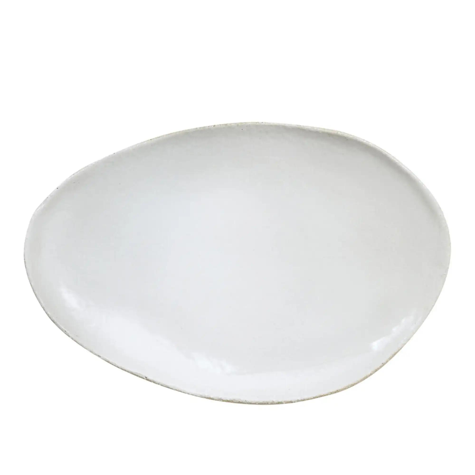 Wabi Oval Dish Platter Blanc