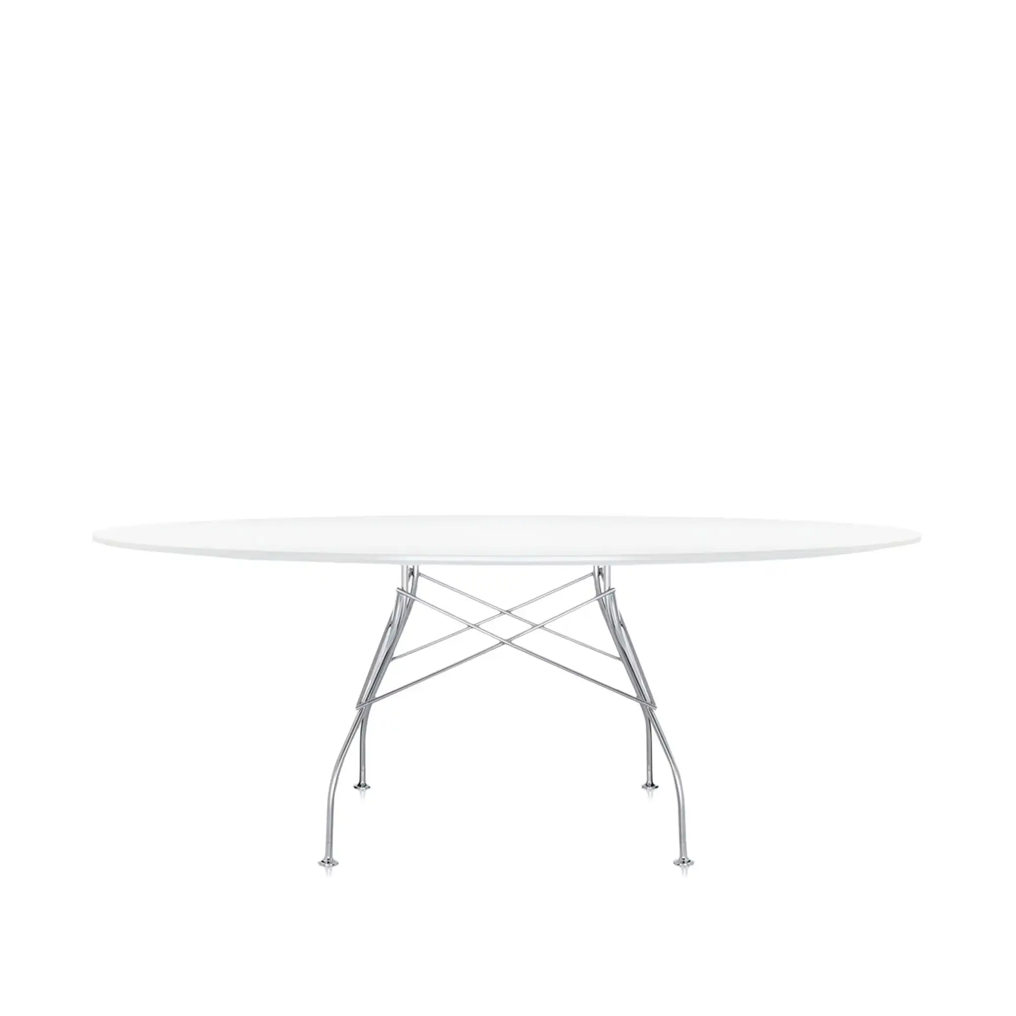 Glossy Oval Table