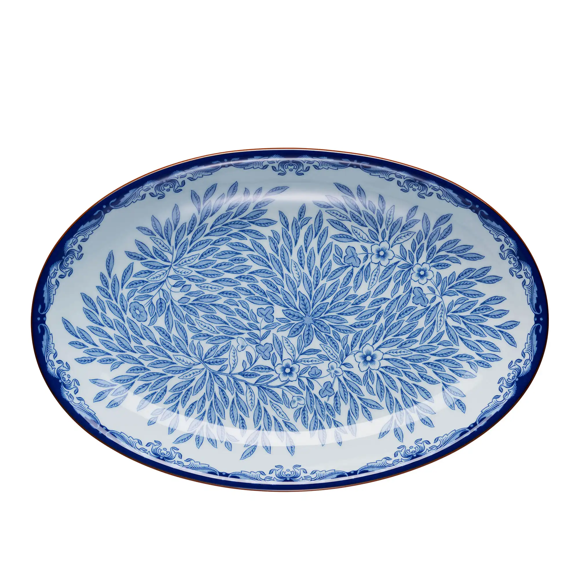 Ostindia Floris Oval Serveringsfat 33 x 22 cm