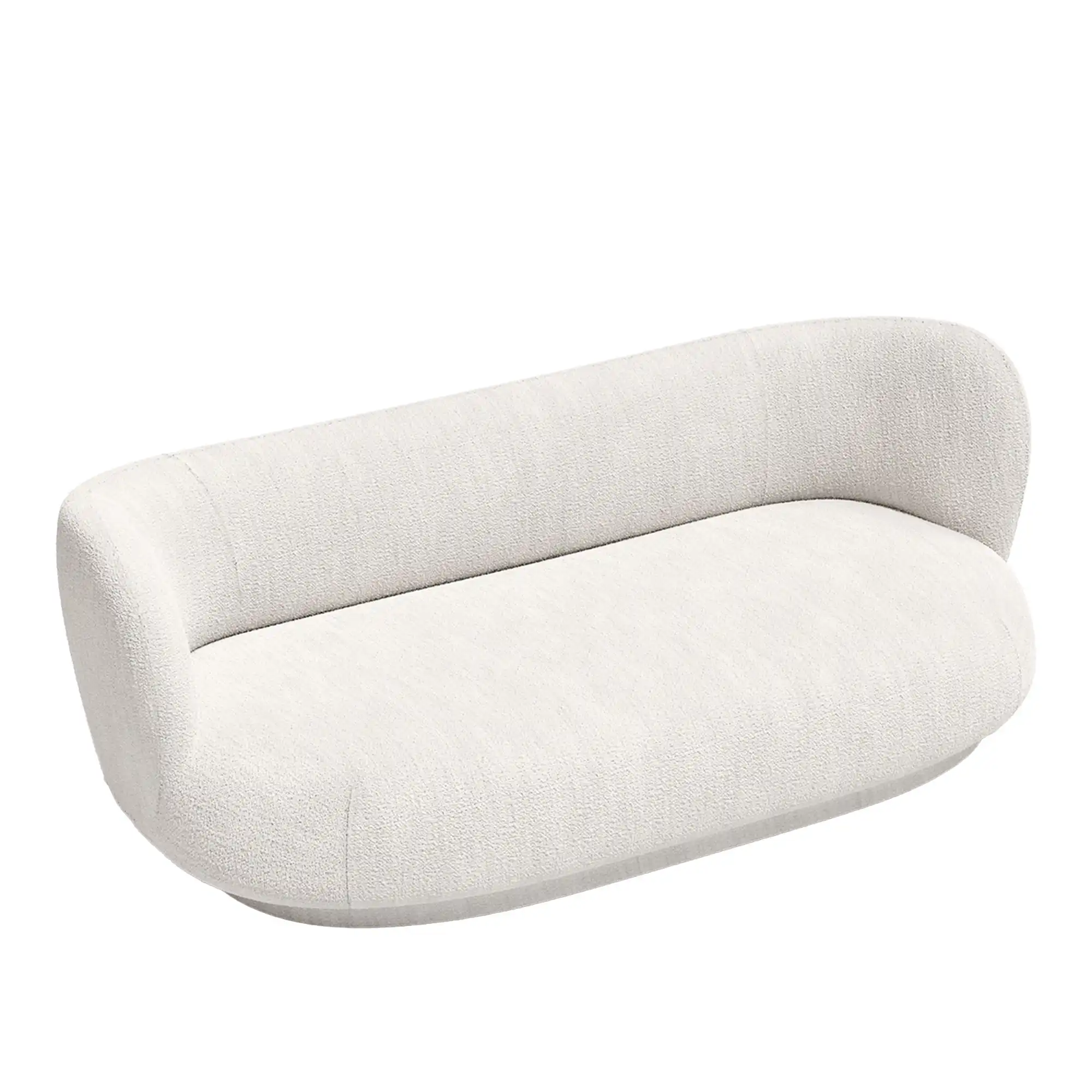 Rico Lounger sofa Bouclé off-white