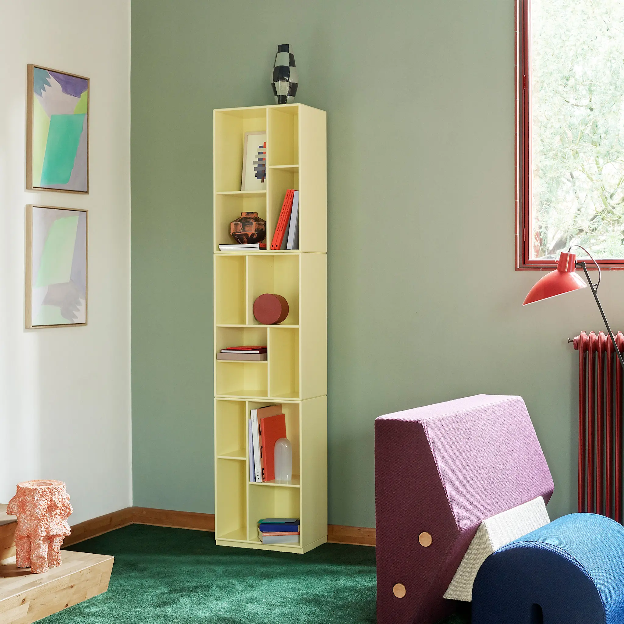 Montana Selection Loom Slim bokhylle sokkel 3 cm