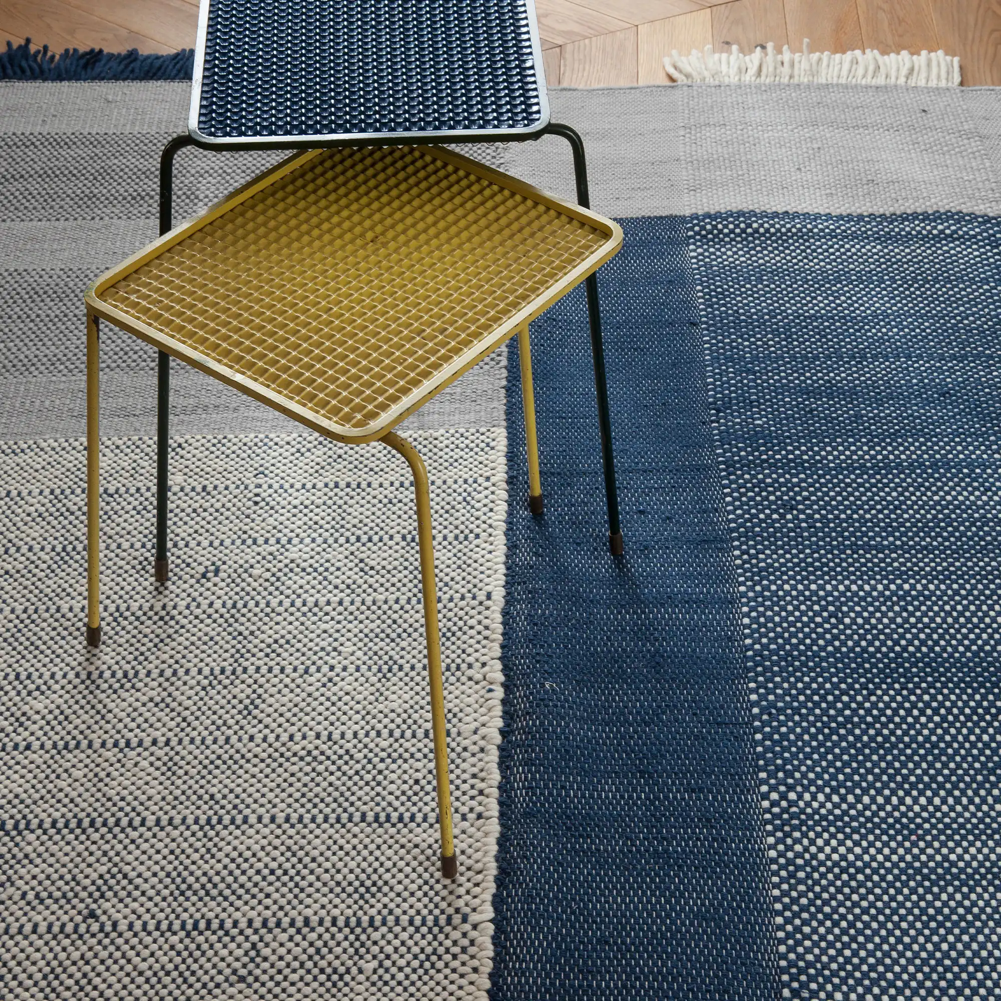 Tres Blue Rug