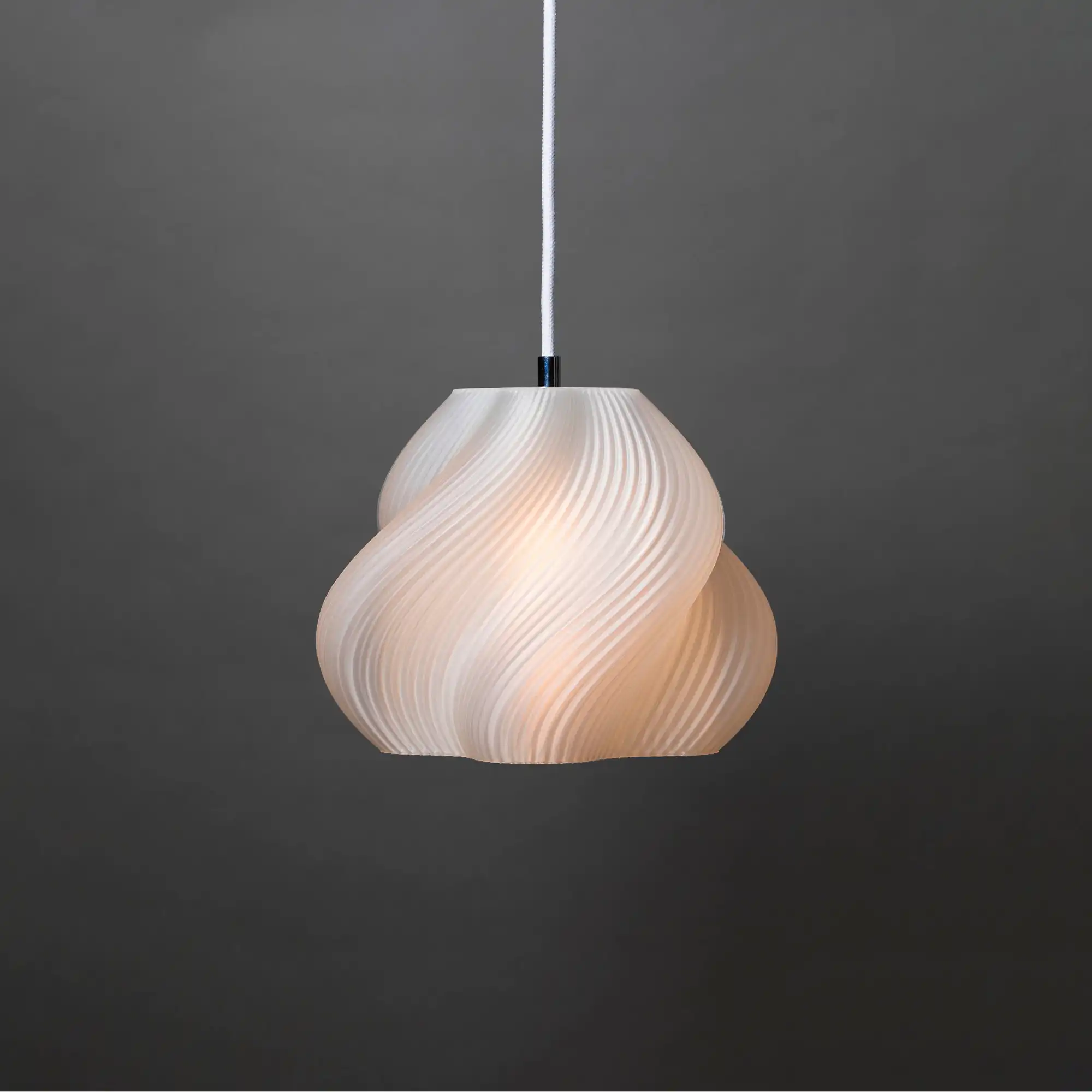 Soft Serve Pendant 01 - Chrome