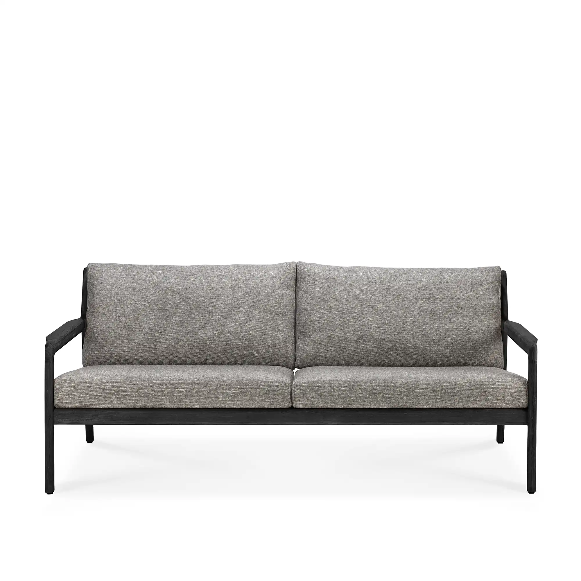 Jack Outdoor Sofa 2-seater Black Teak