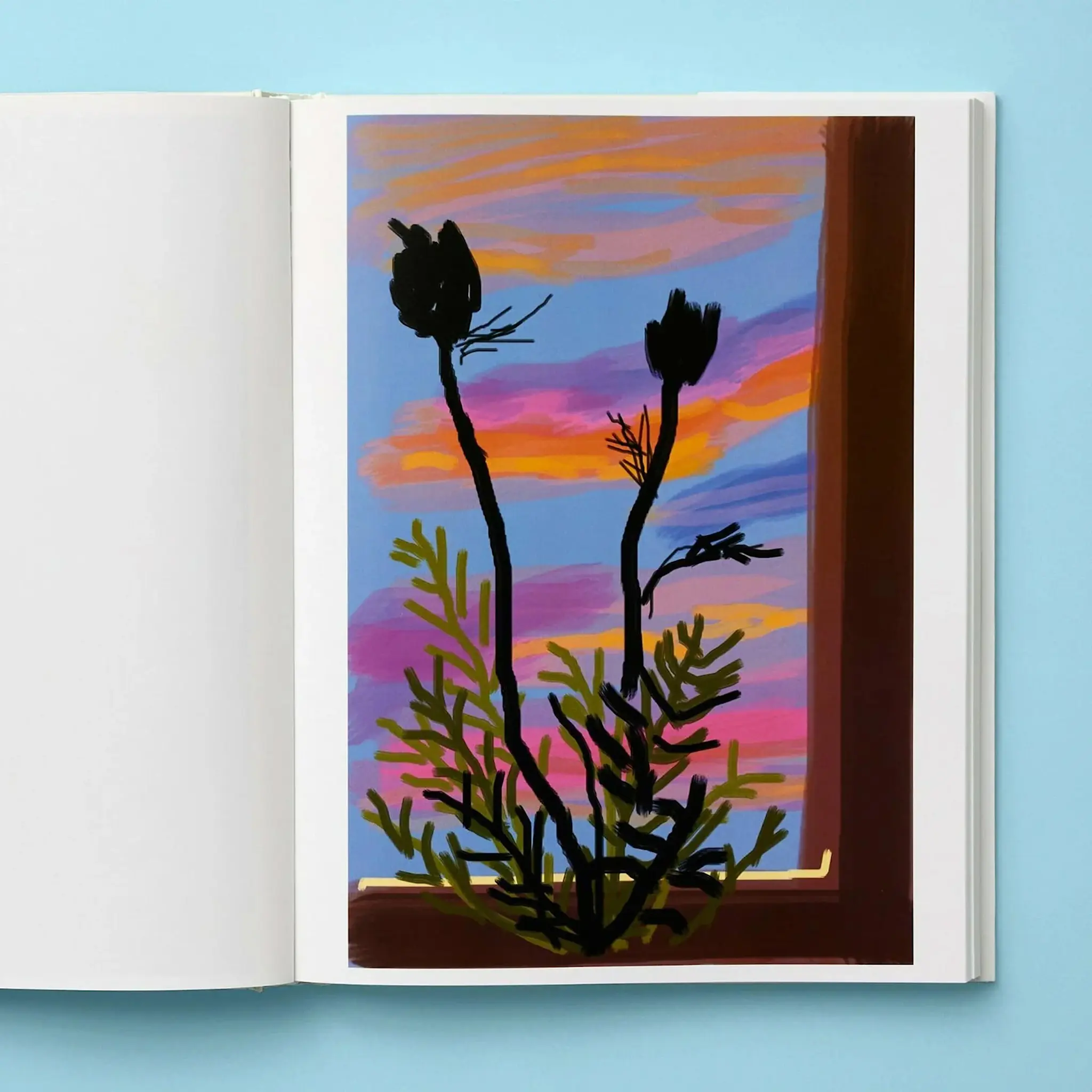David Hockney. My Window kunstbok