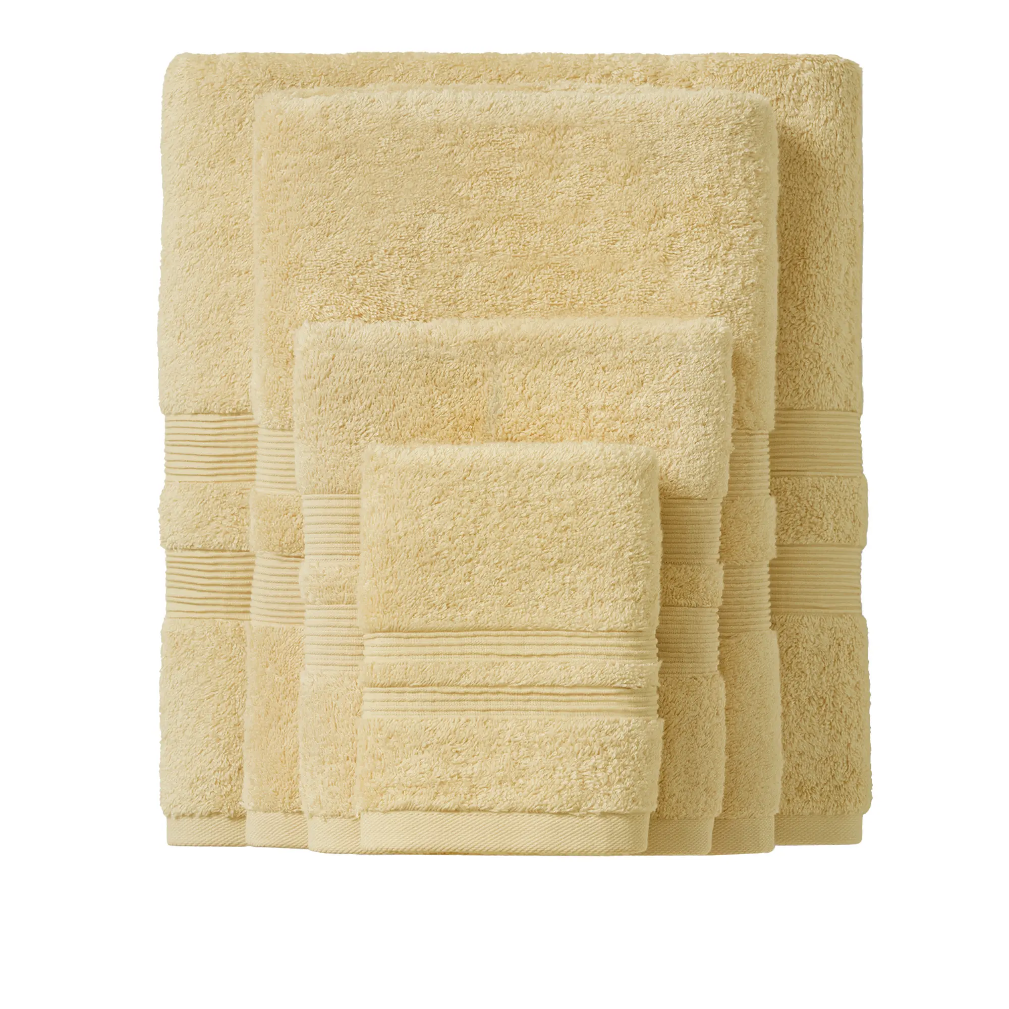 Fontana Organic Pale Yellow håndkle