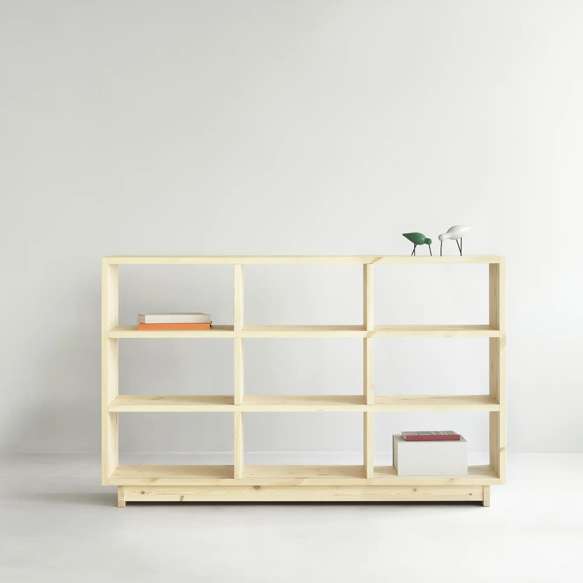 Plank Bookcase High