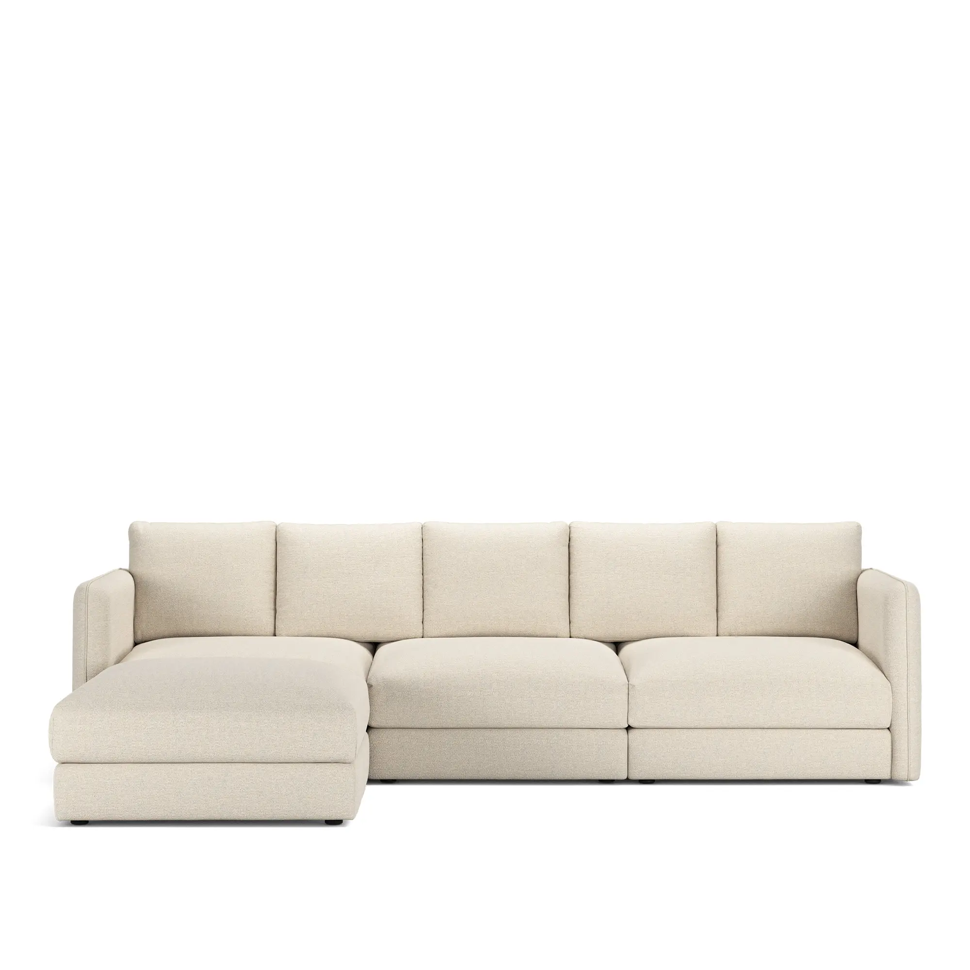 Pavarotti 02 3-seters sofa med fotskammel