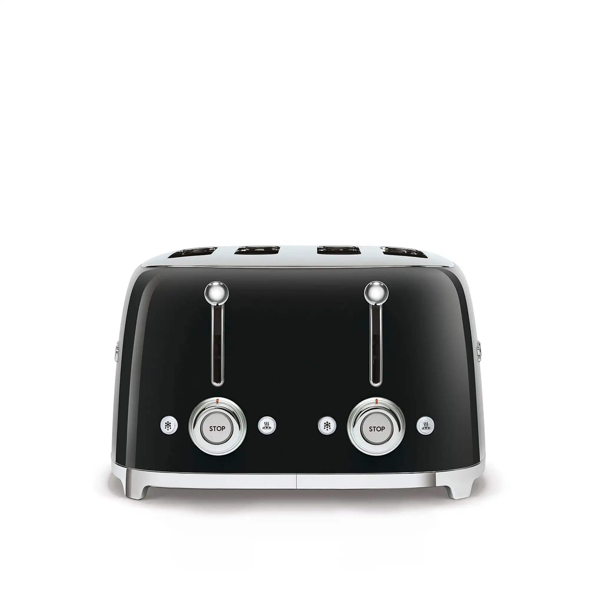 Smeg 4 Slot Toaster Black