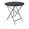 Bistro utendørs spisebord Ø 77 cm