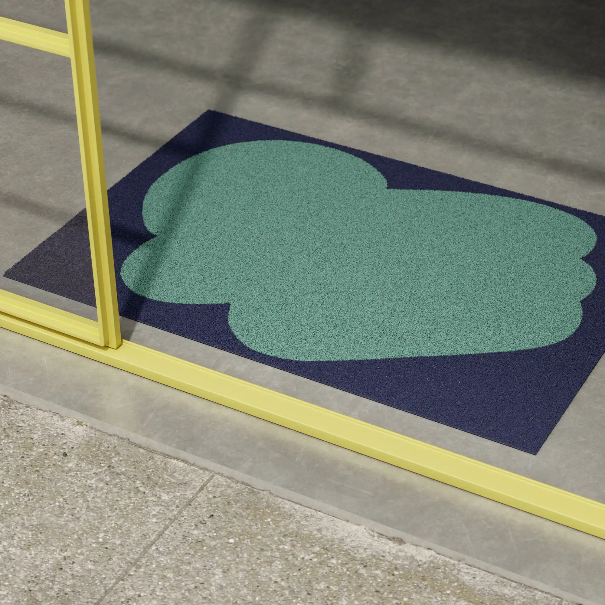 Heymat X Sight Unseen Emerald Doormat