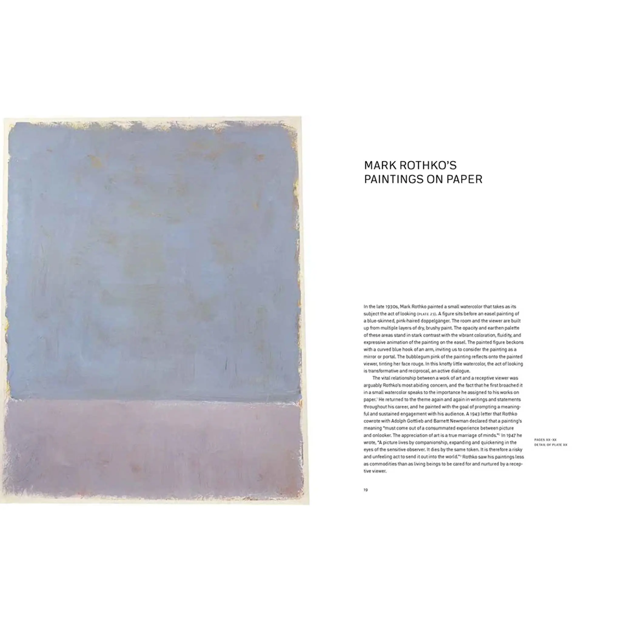Mark Rothko: Paintings on Paper kunstbok