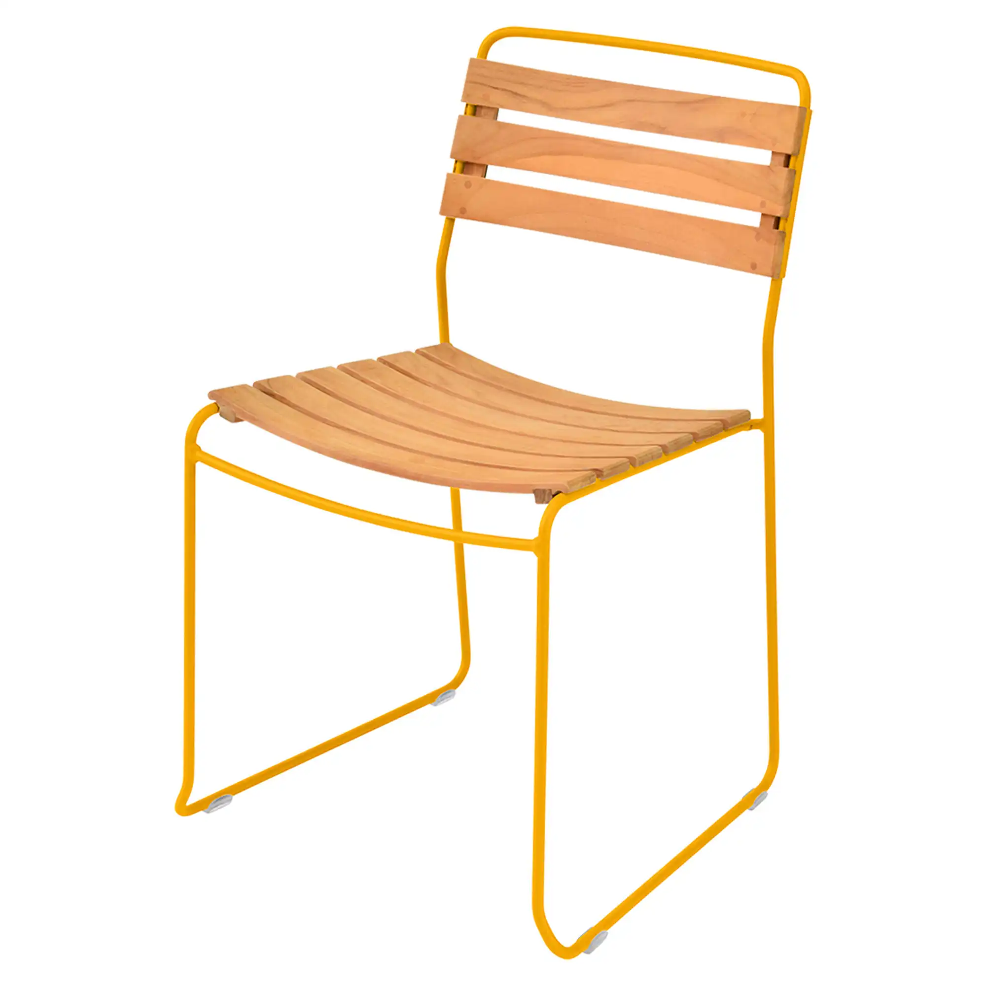 Surprising Teak Chair - Honey