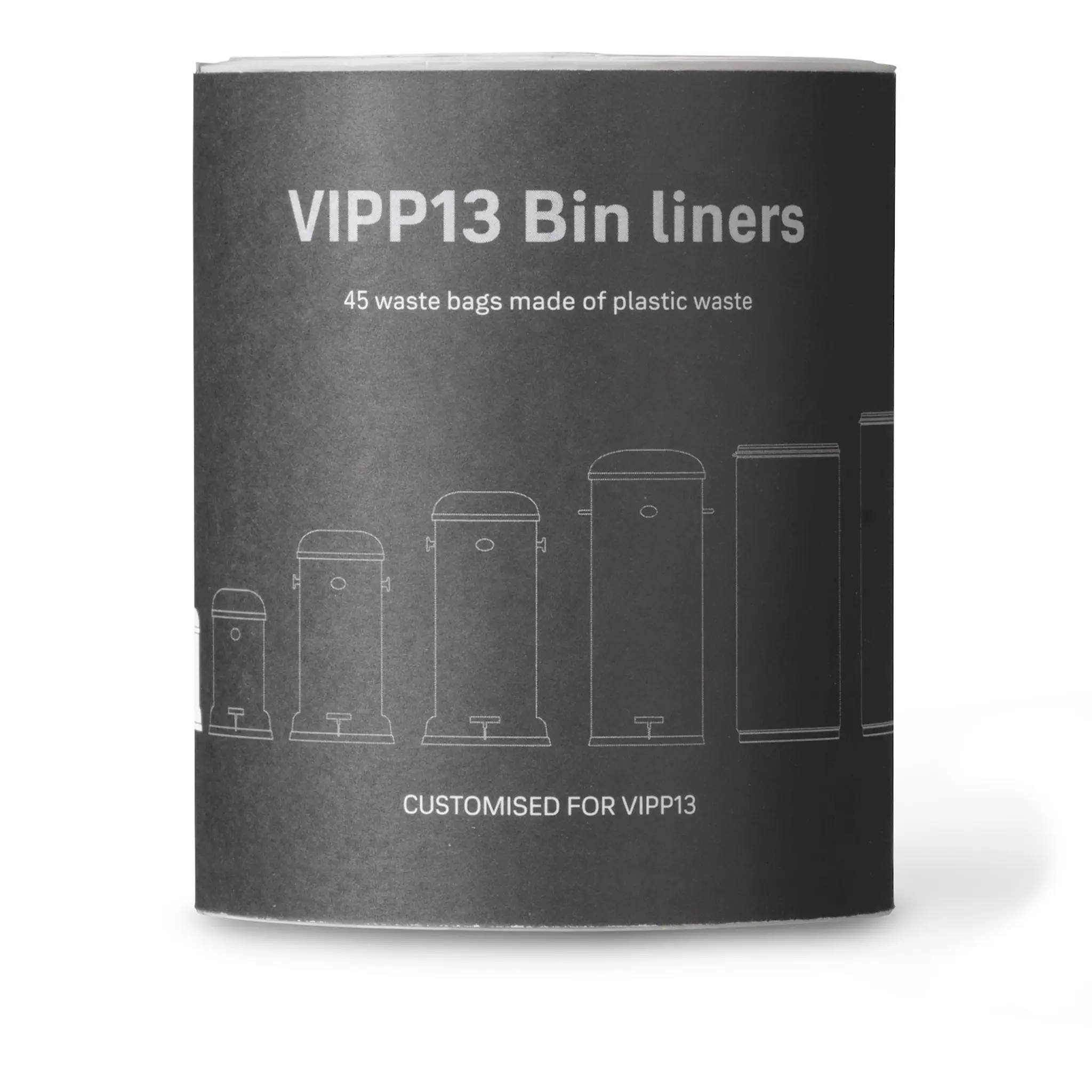 Vipp13 resirkulerte søppelposer