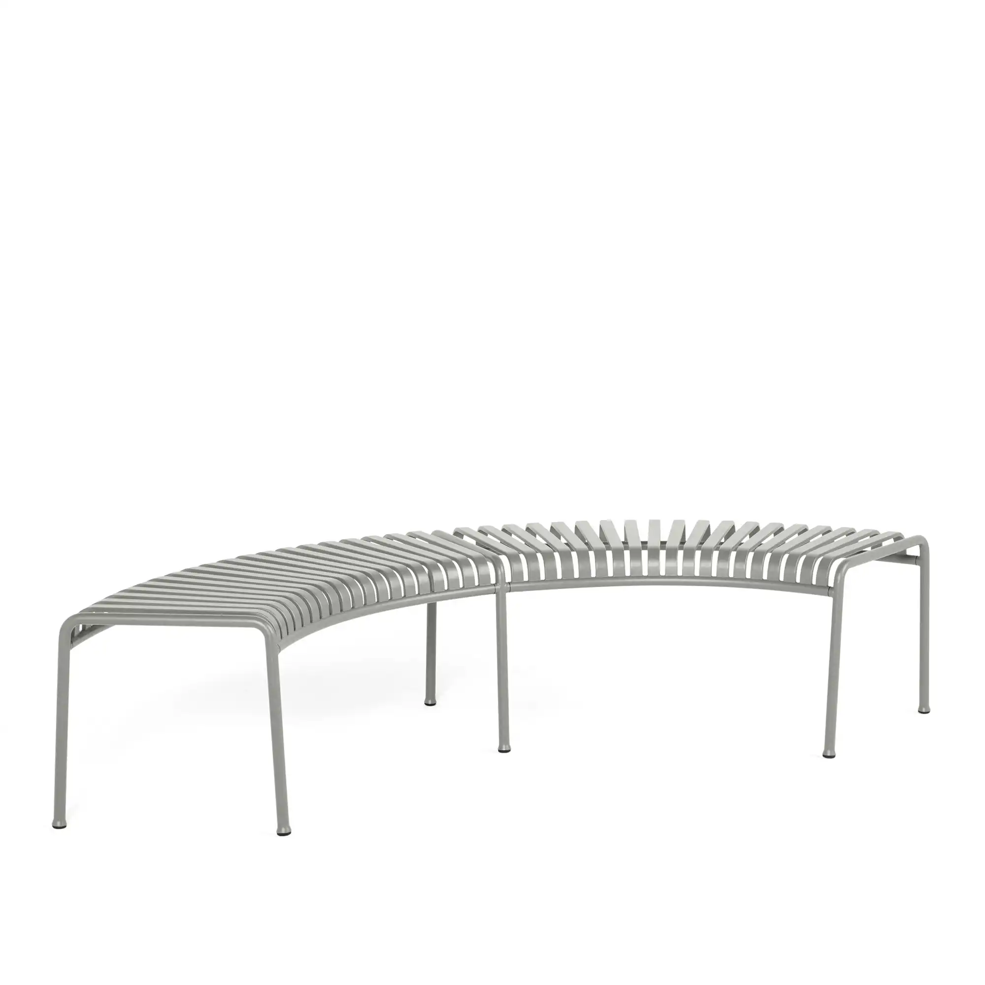 Palissade Park Bench - Sky grey