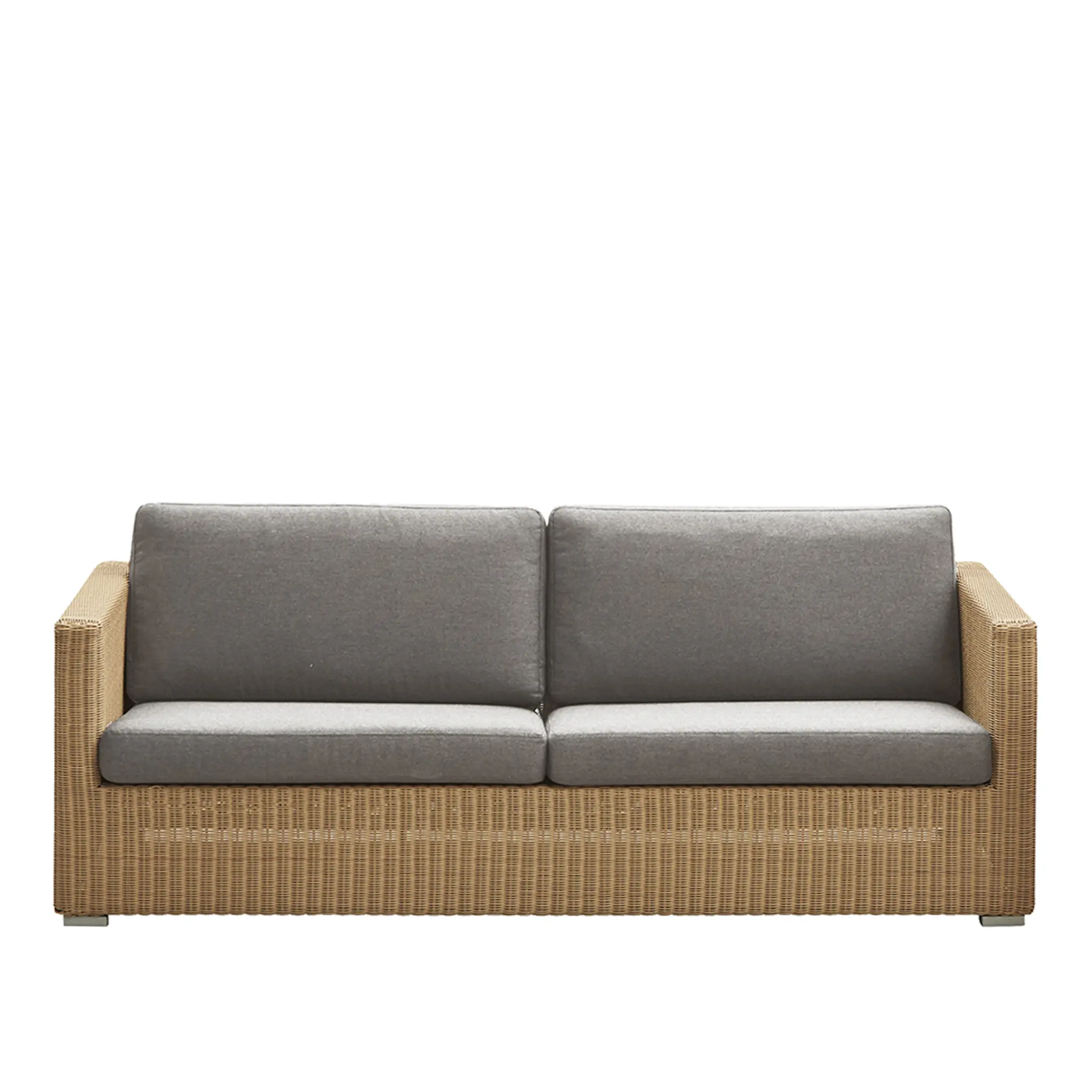 Chester 3 seater outdoor sofa cushion set – Taupe, Cane-line Natté