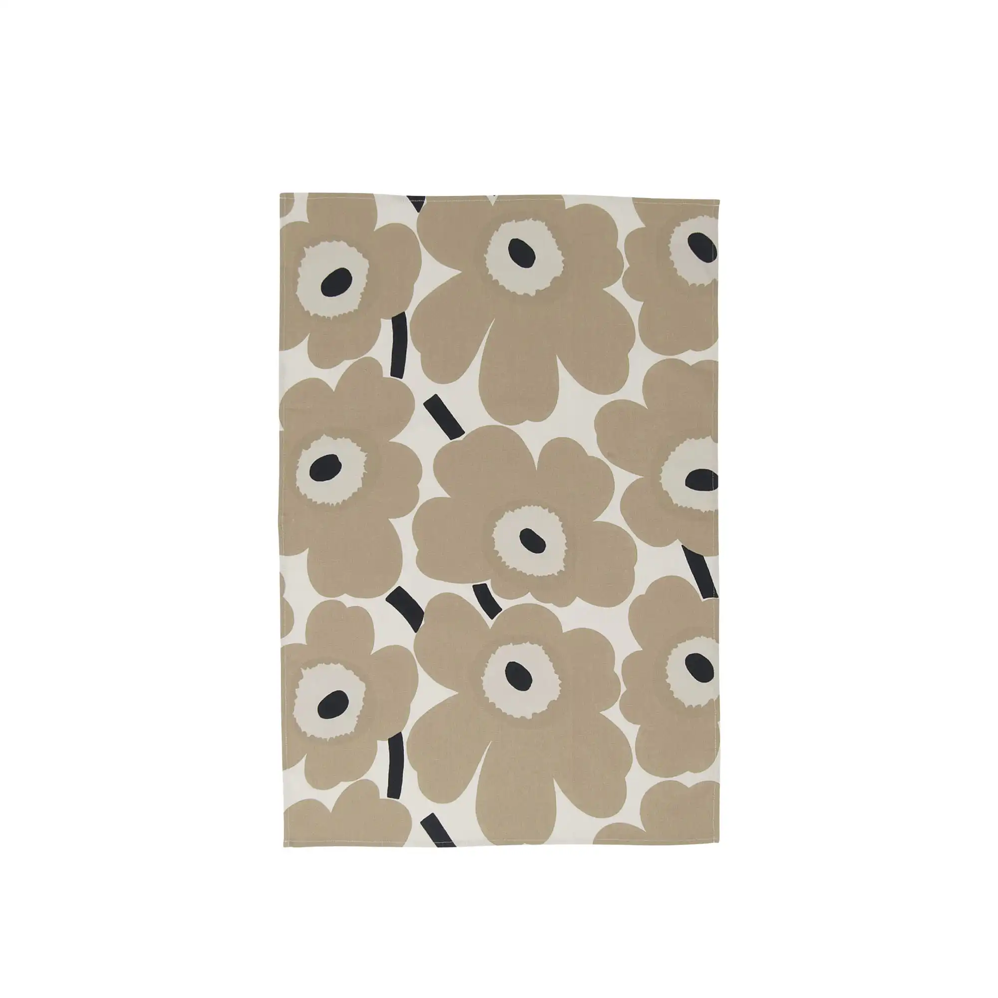 Pieni Unikko kjøkkenhåndkle 47x47 cm 2 stk beige