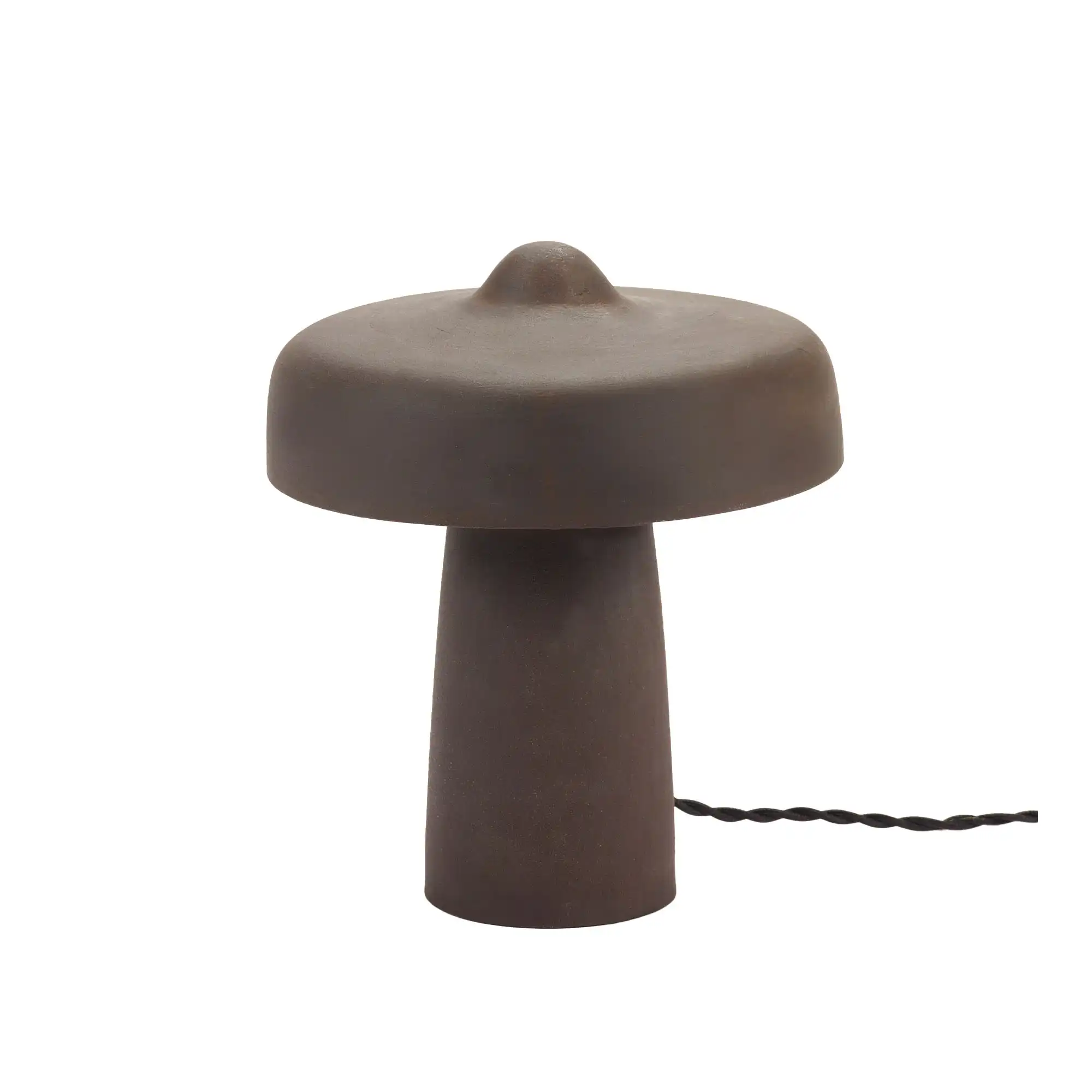 Bordlampe svart fou