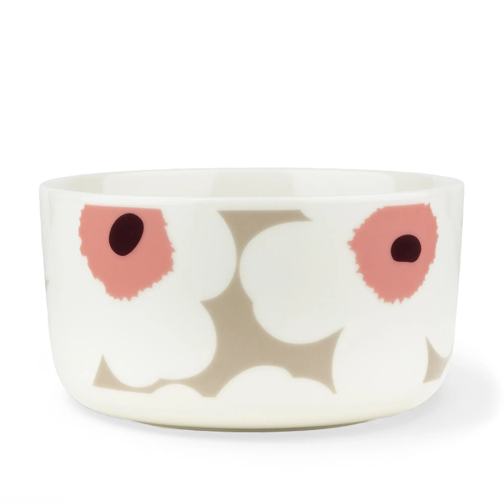 Unikko Bowl 5dl, White/Clay/ Rose