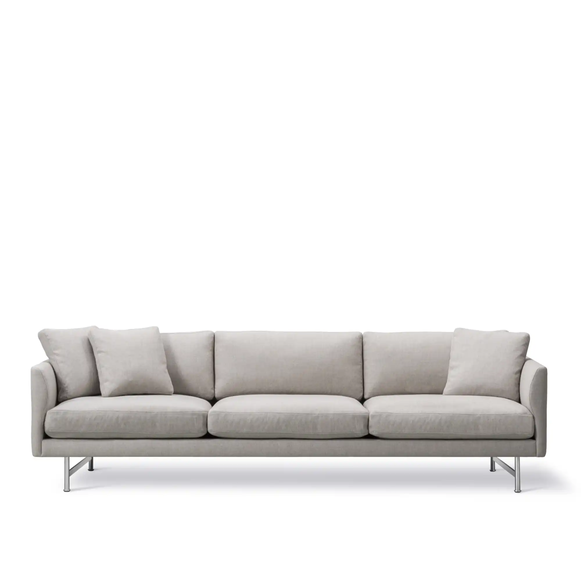 Calmo 3-seters sofa matt krom