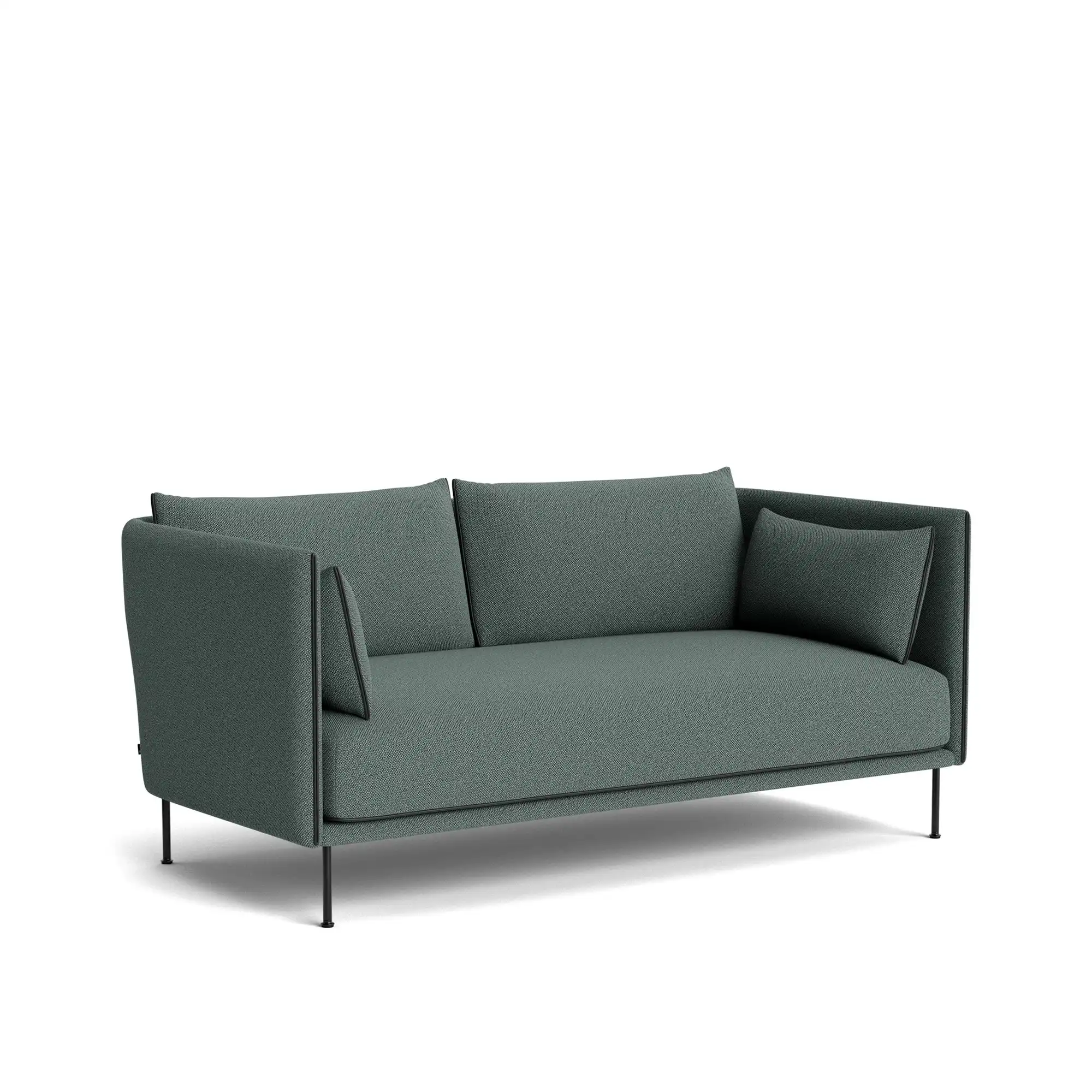 Silhouette 2 Seater - Black Piping