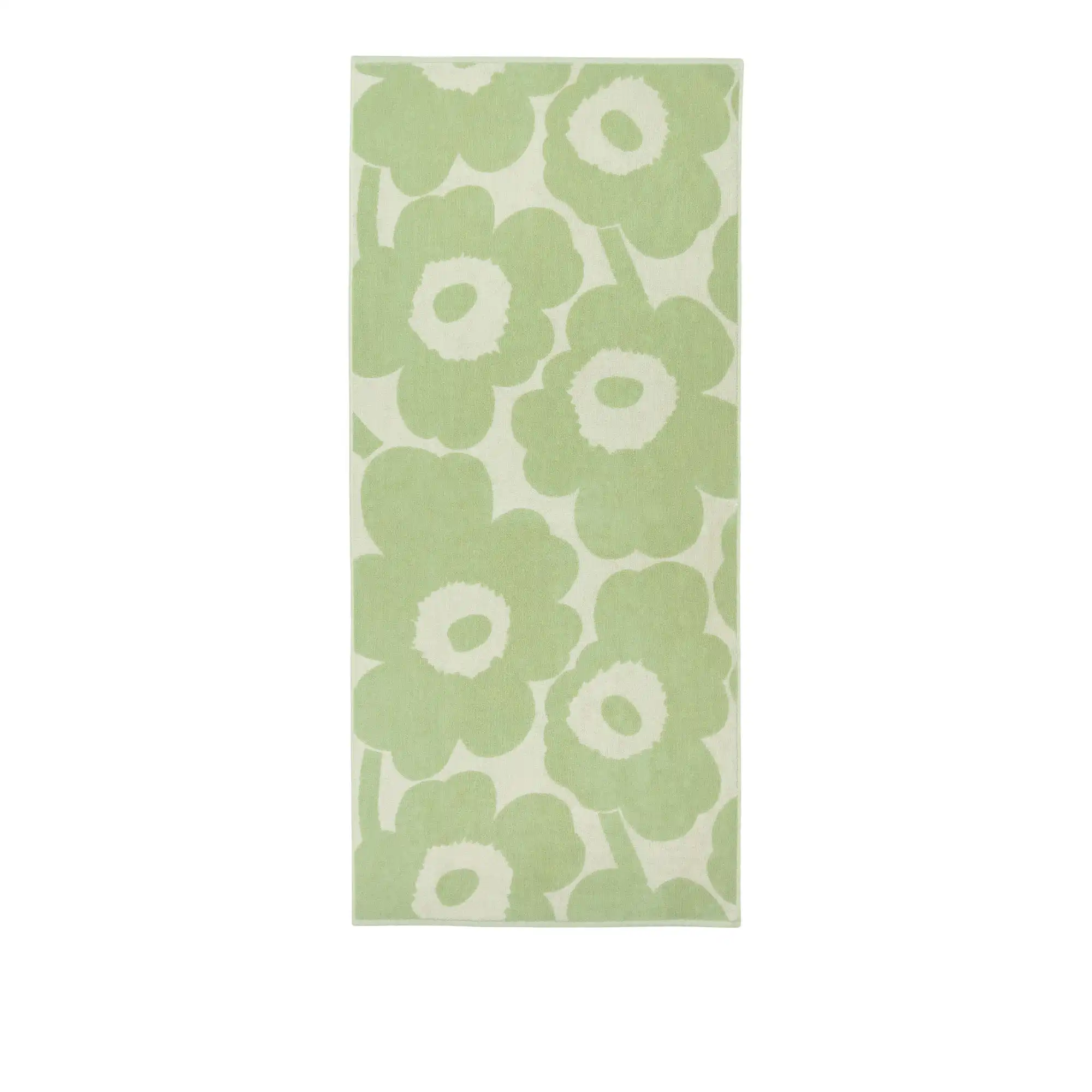 Unikko badehåndkle 70x150 cm offwhite salvie