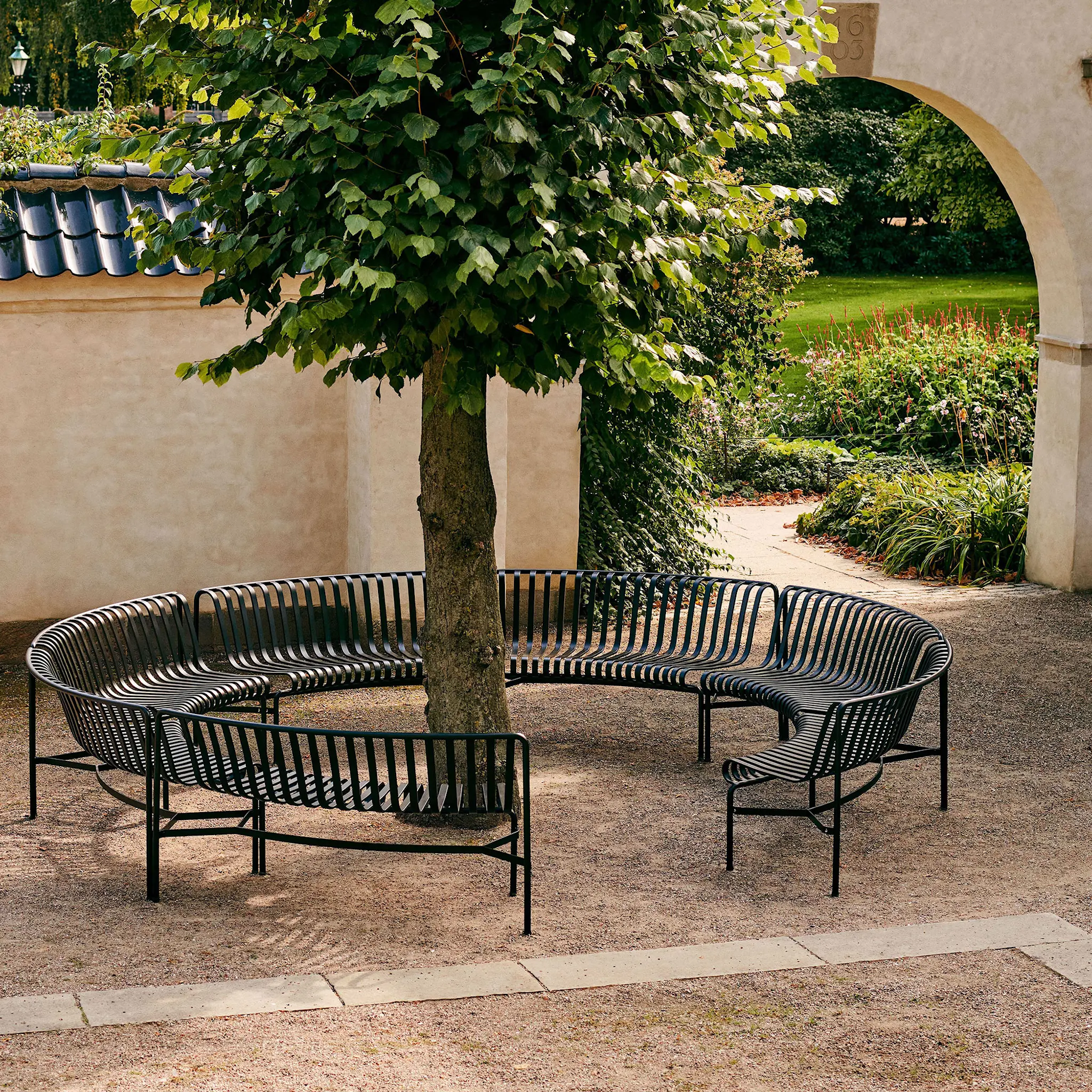 Palissade Dining parkbenk 2-pack In/In