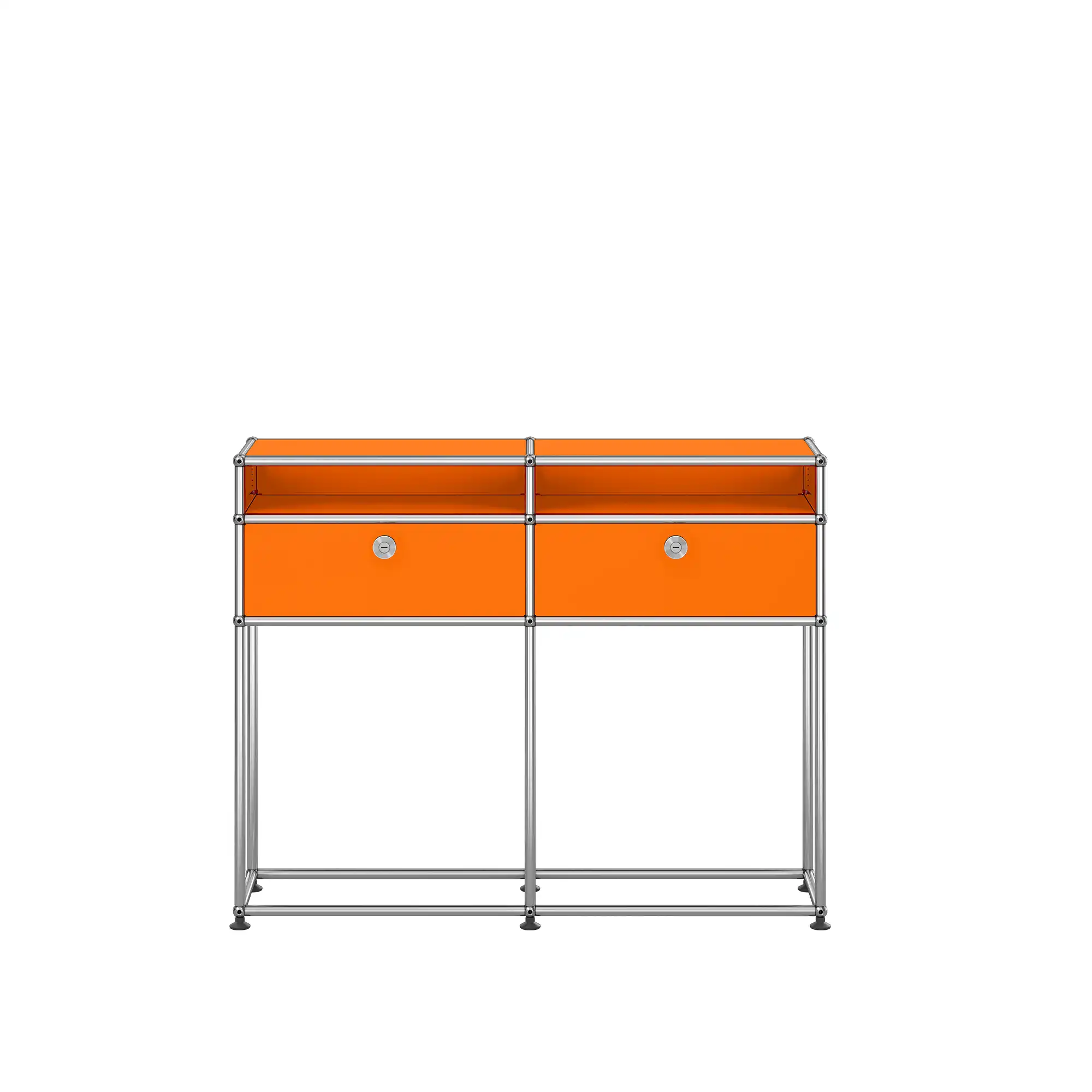 USM Haller 94 Shelving, Pure Orange