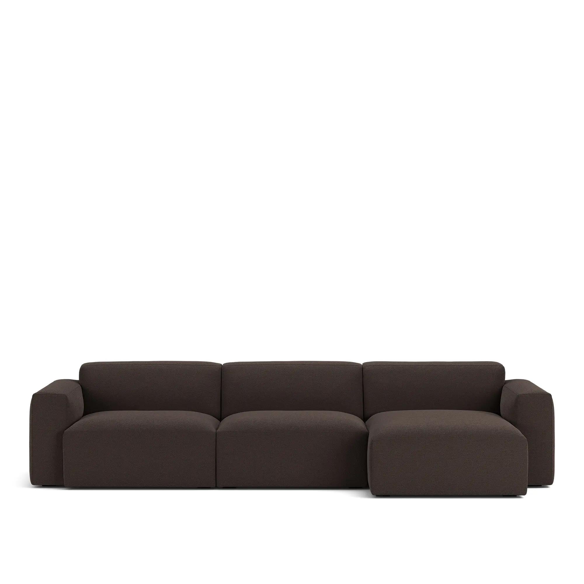 Brick 3-seters sofa sjeselong høyre
