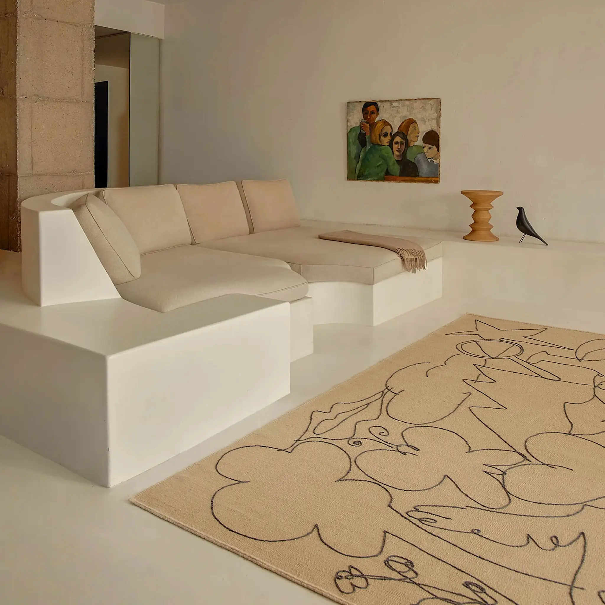 Alfombra Lucia Eames Discovery ullteppe