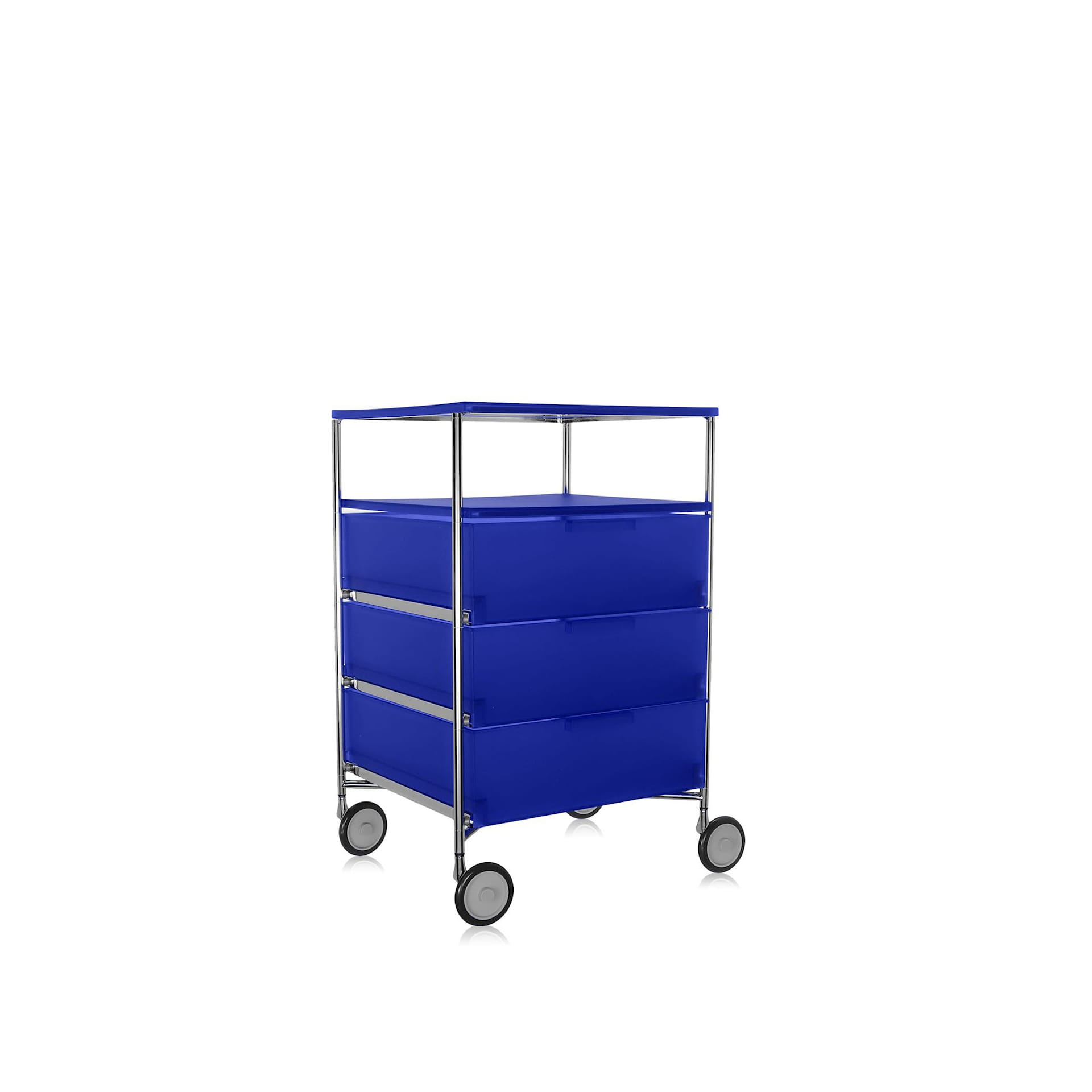 Mobil 3 Drawers / 1 Shelf with Wheels - Kartell - NO GA