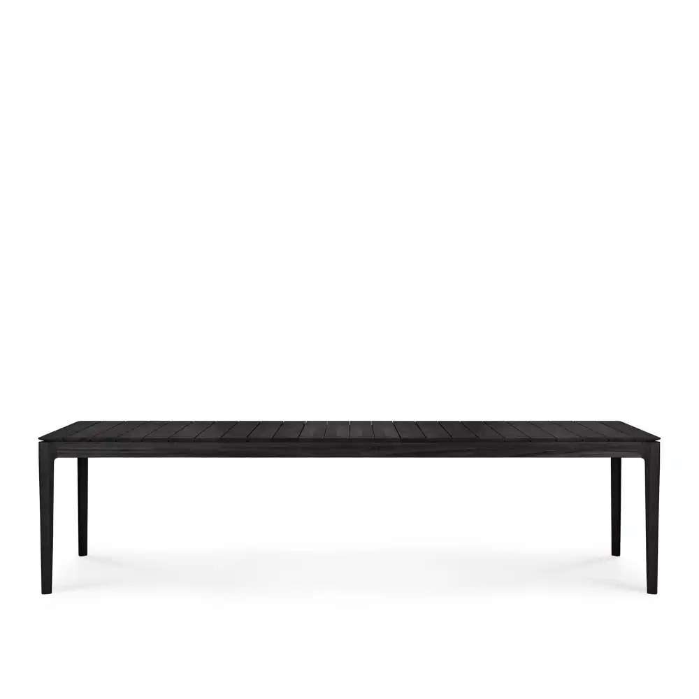 Bok Outdoor Dining Table Black Teak