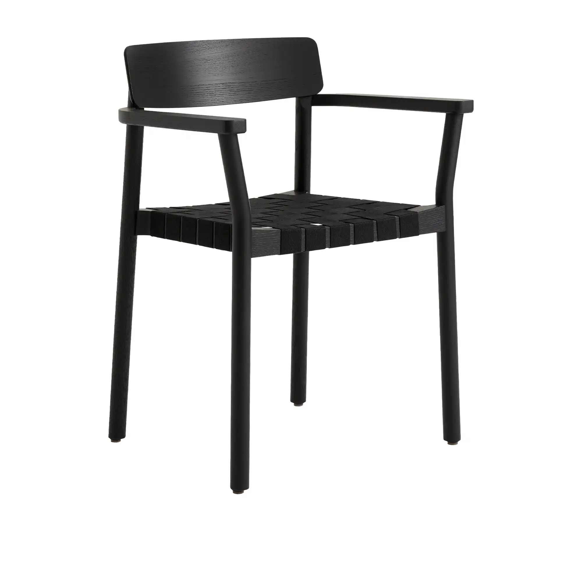 Betty Armchair TK9, Black/Black Webbing