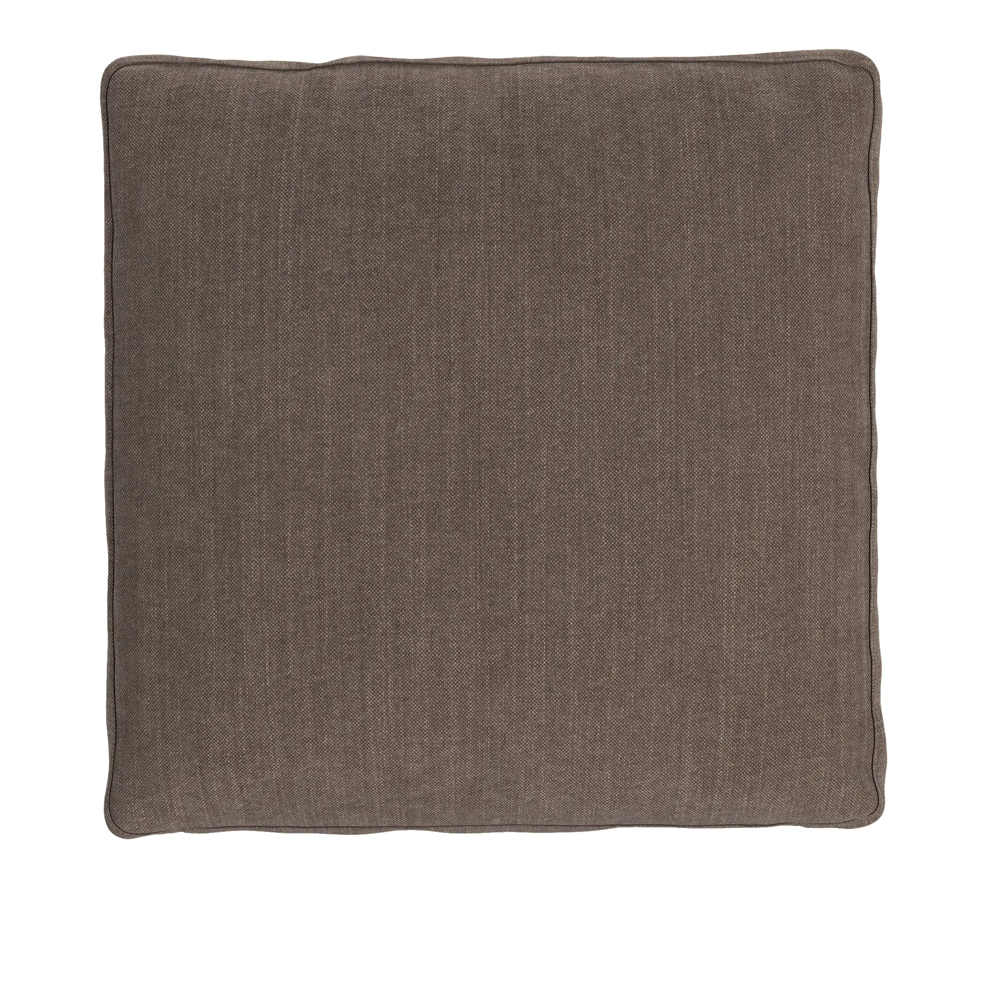 Brick Square Pillow Shadow Dark Brown