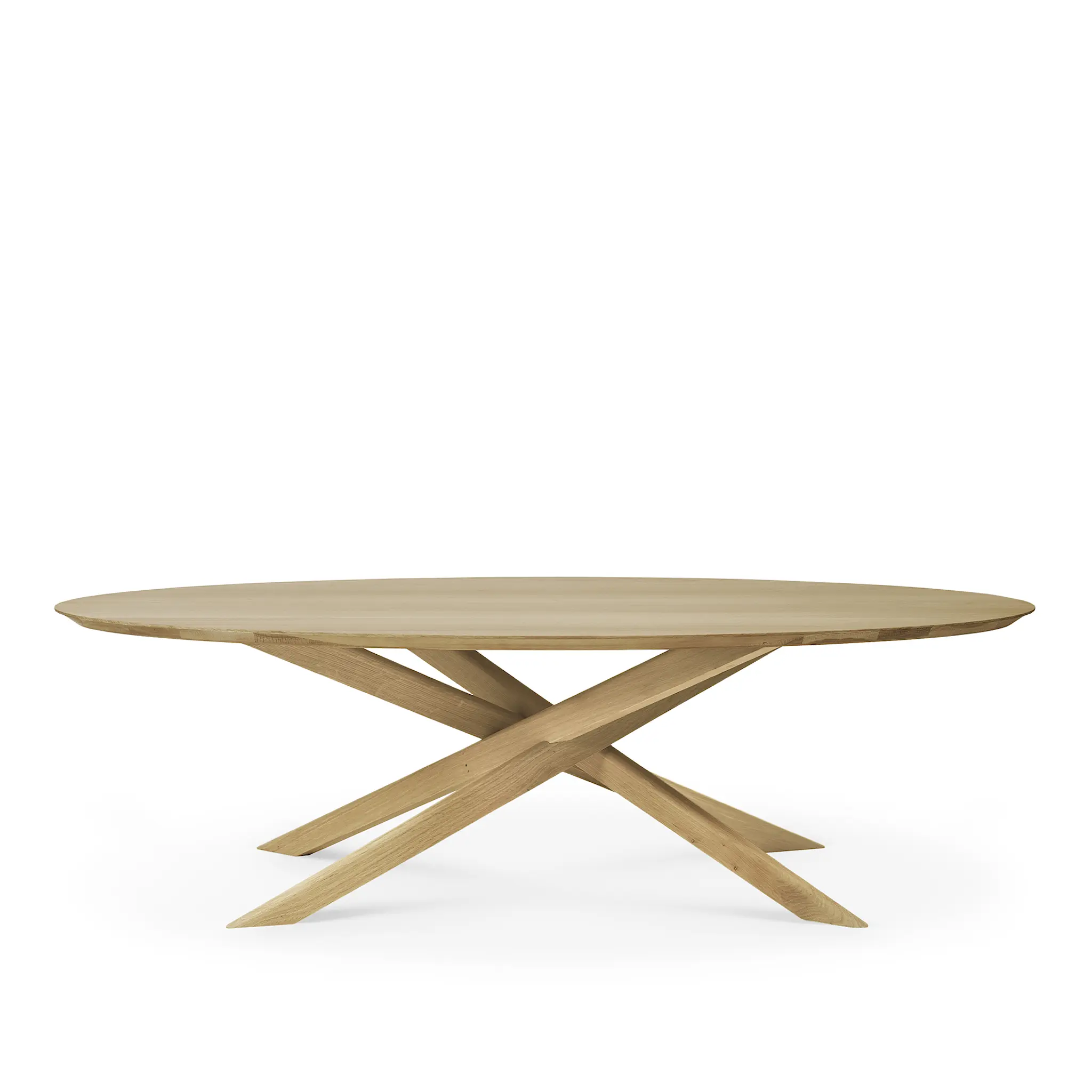 Mikado Oval Coffee Table Oak