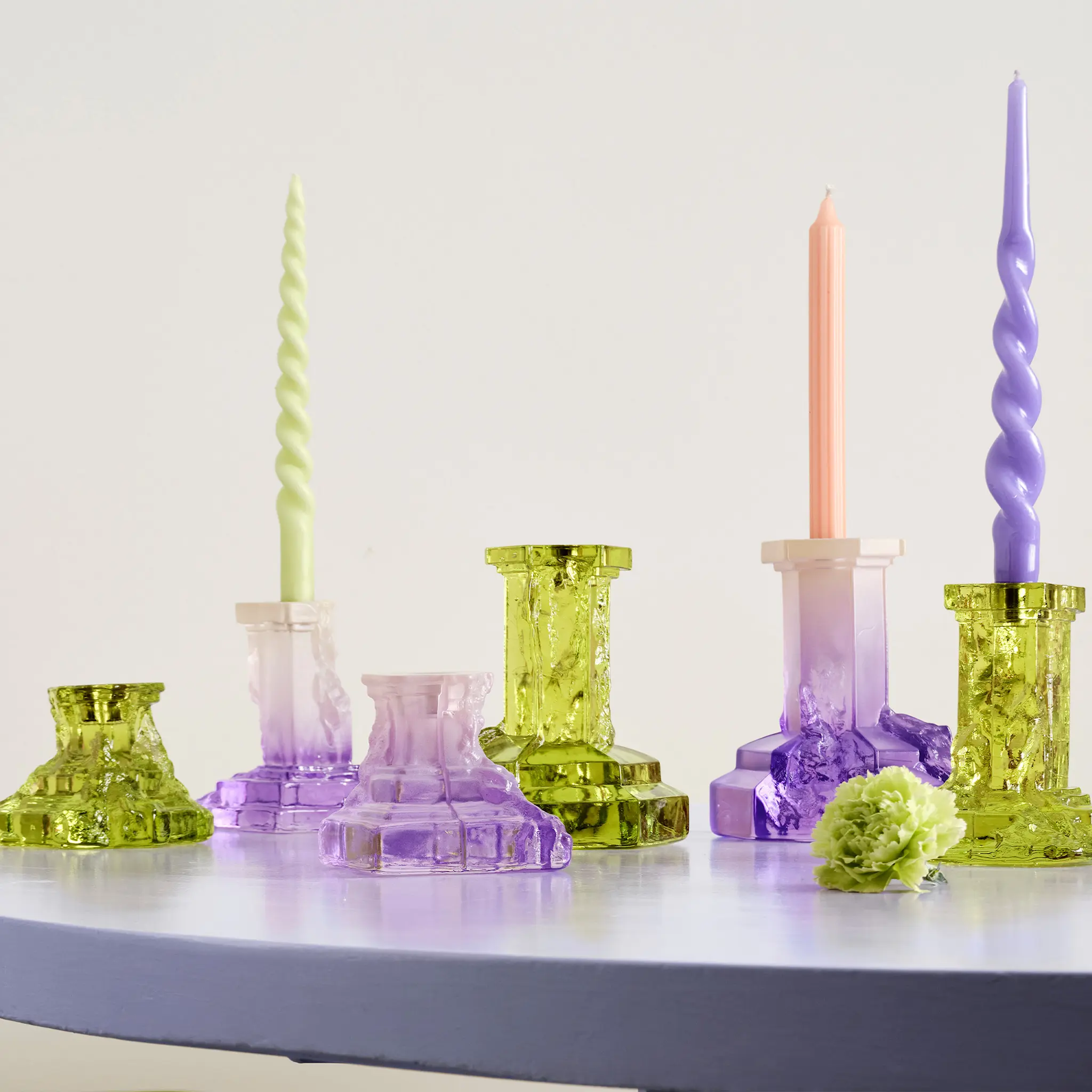 Rocky Barouqe Candlestick Syren 175 mm