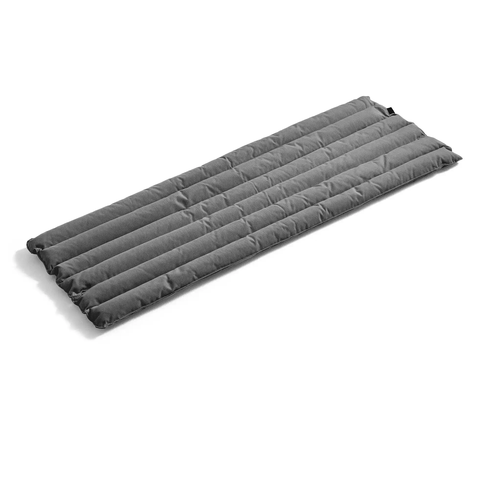 Vattert sittepute for travers lounge og hagebenk - Black Pepper