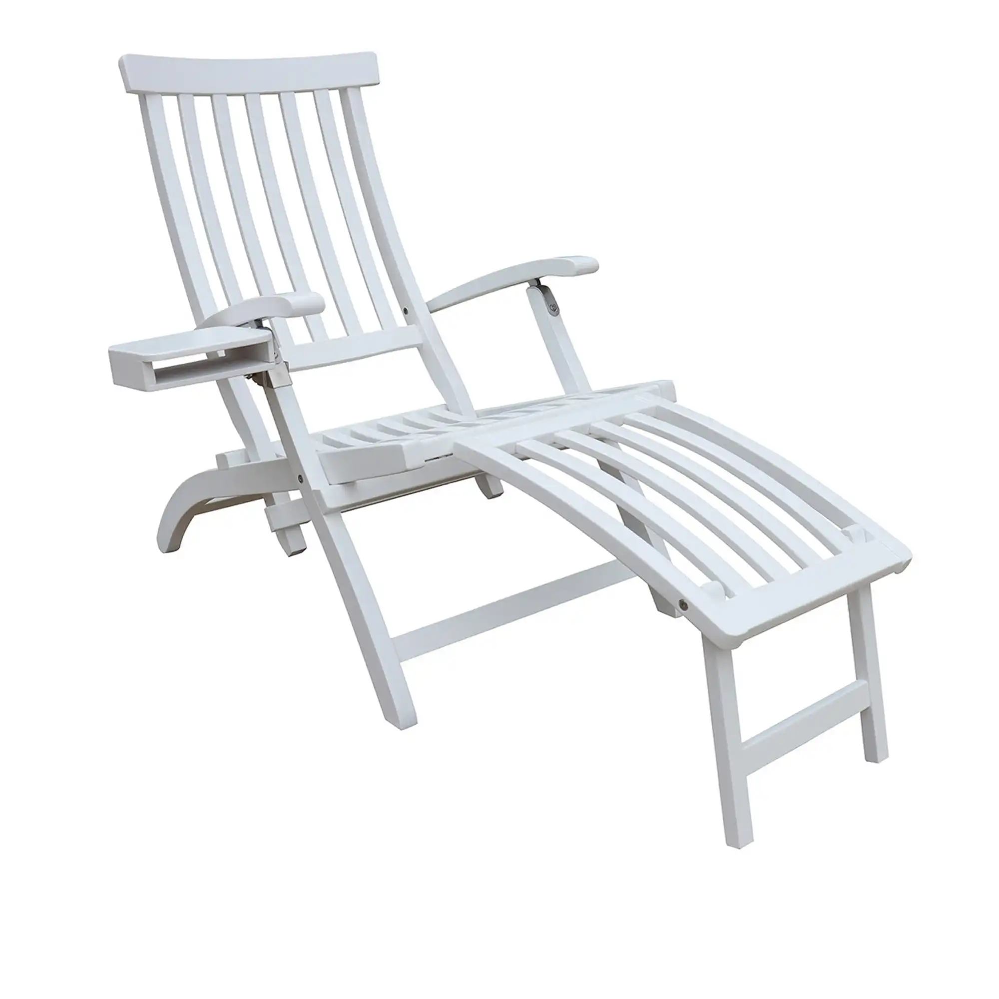 Lobby Deck Chair - White