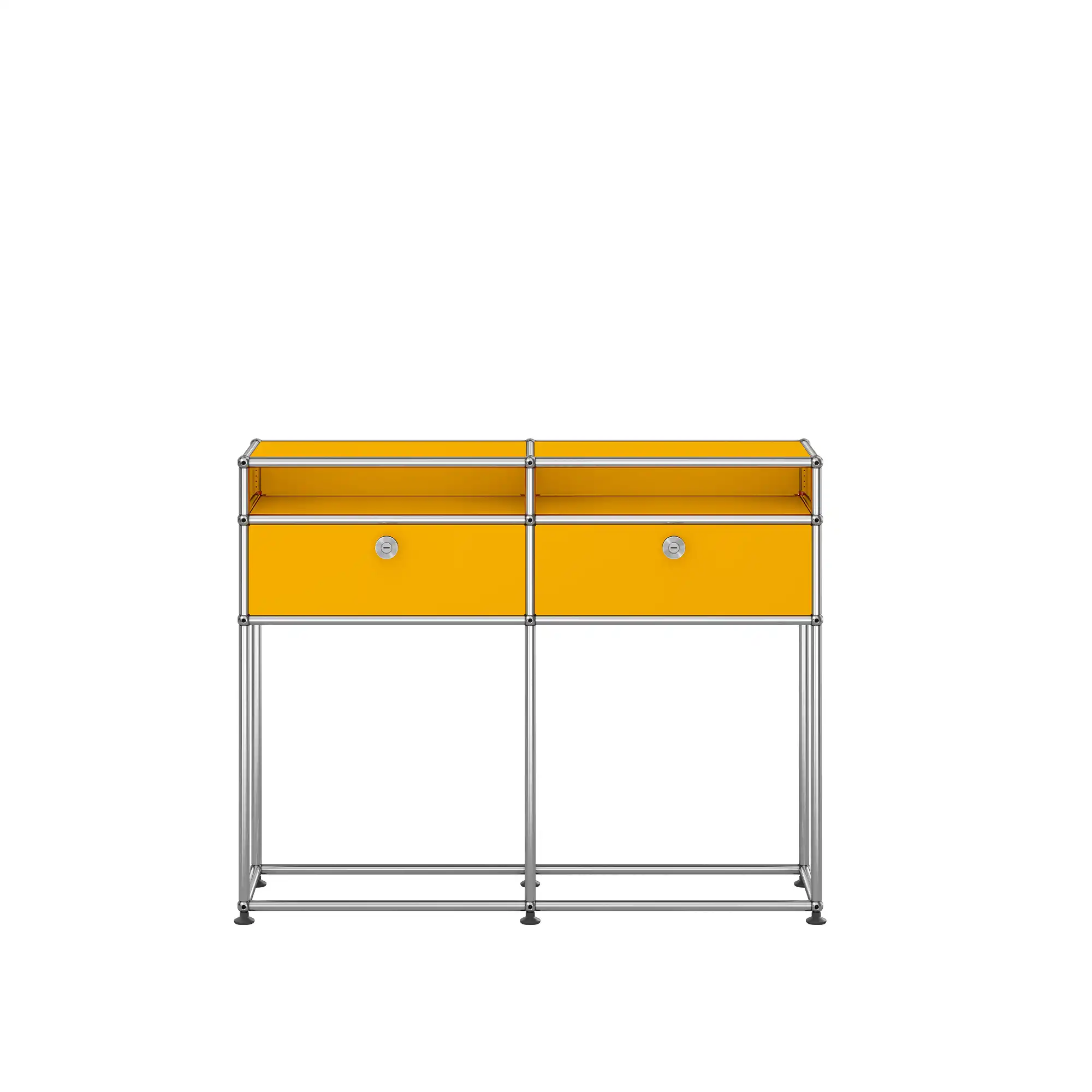 USM Haller 94 Shelving, Golden Yellow