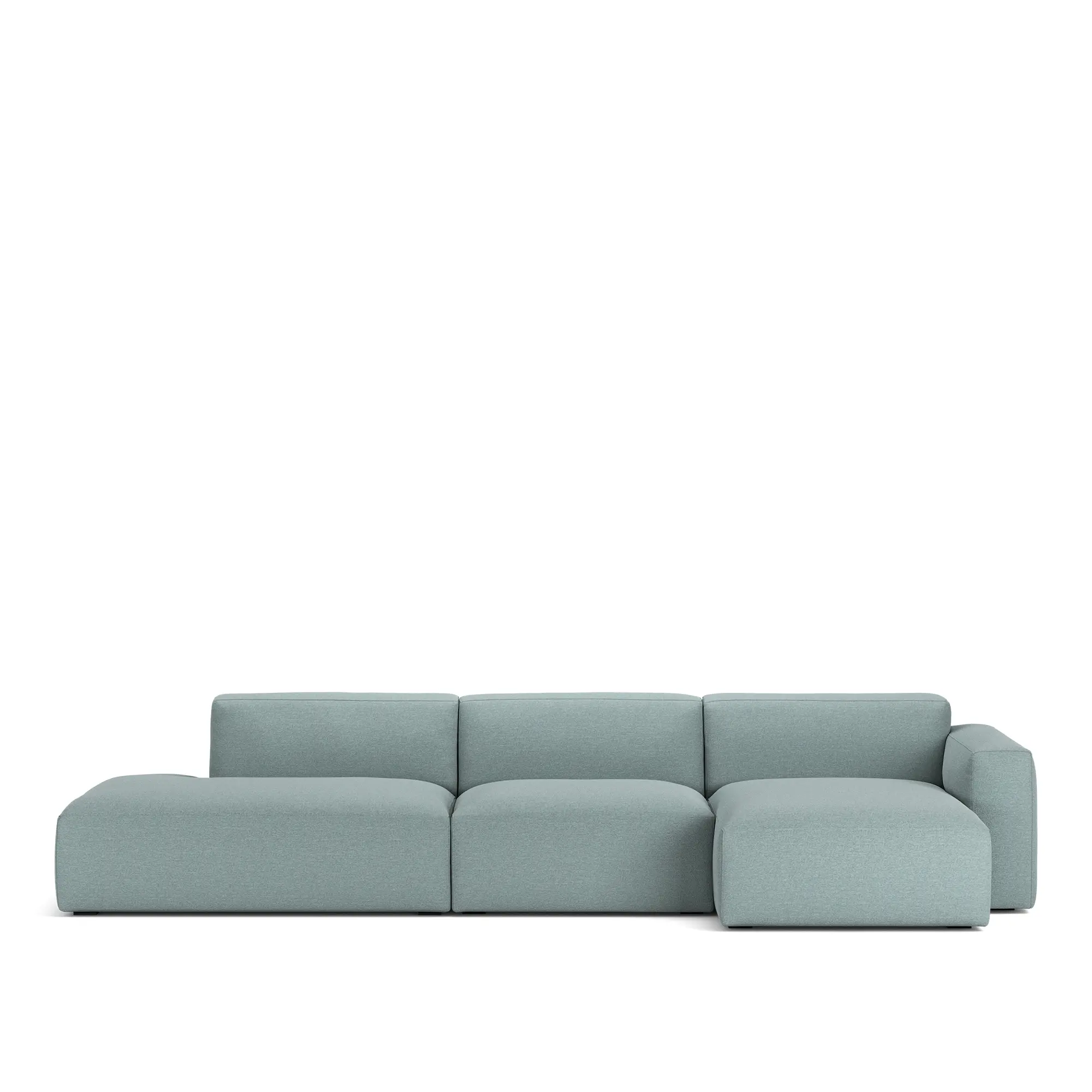 Brick 3-seters sofa sjeselong åpen ende venstre