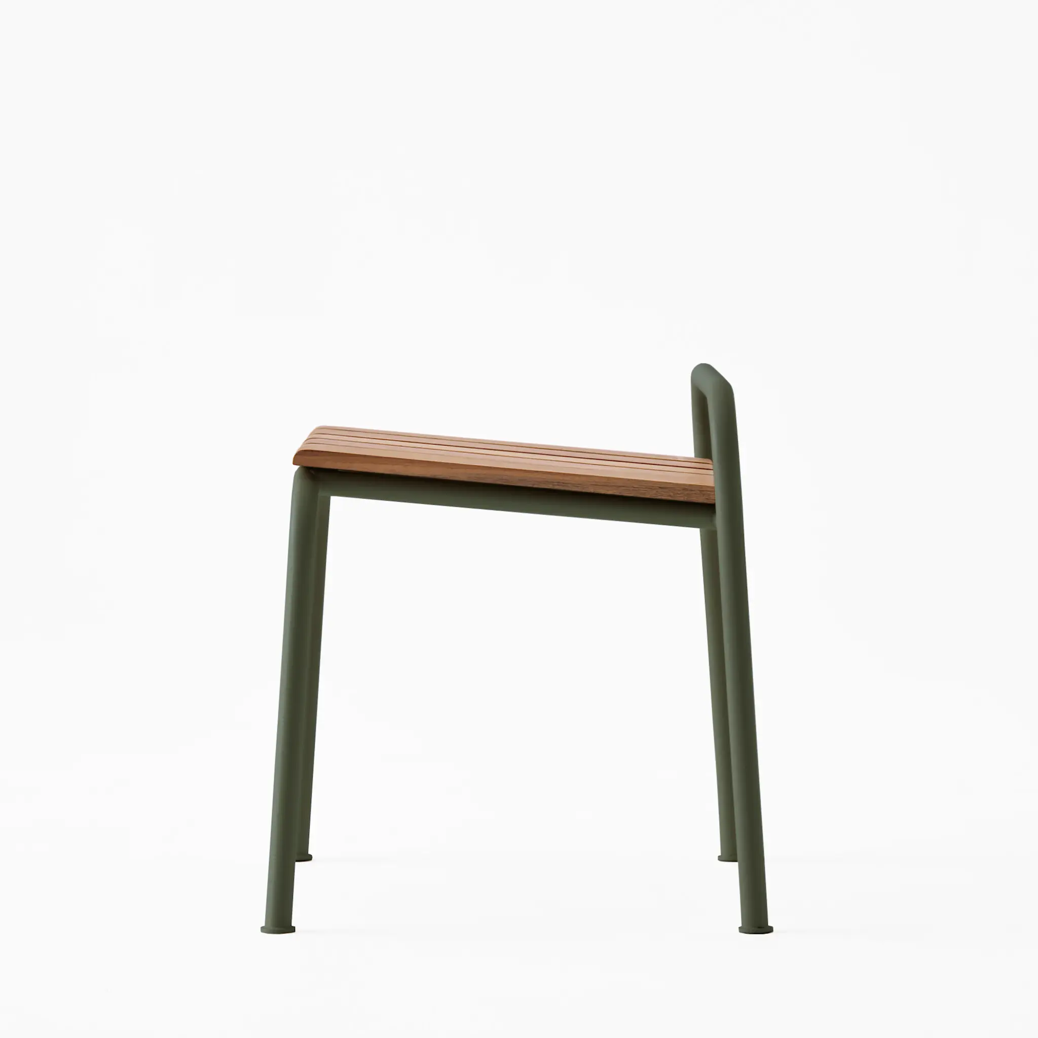 Kallio outdoor footrest green