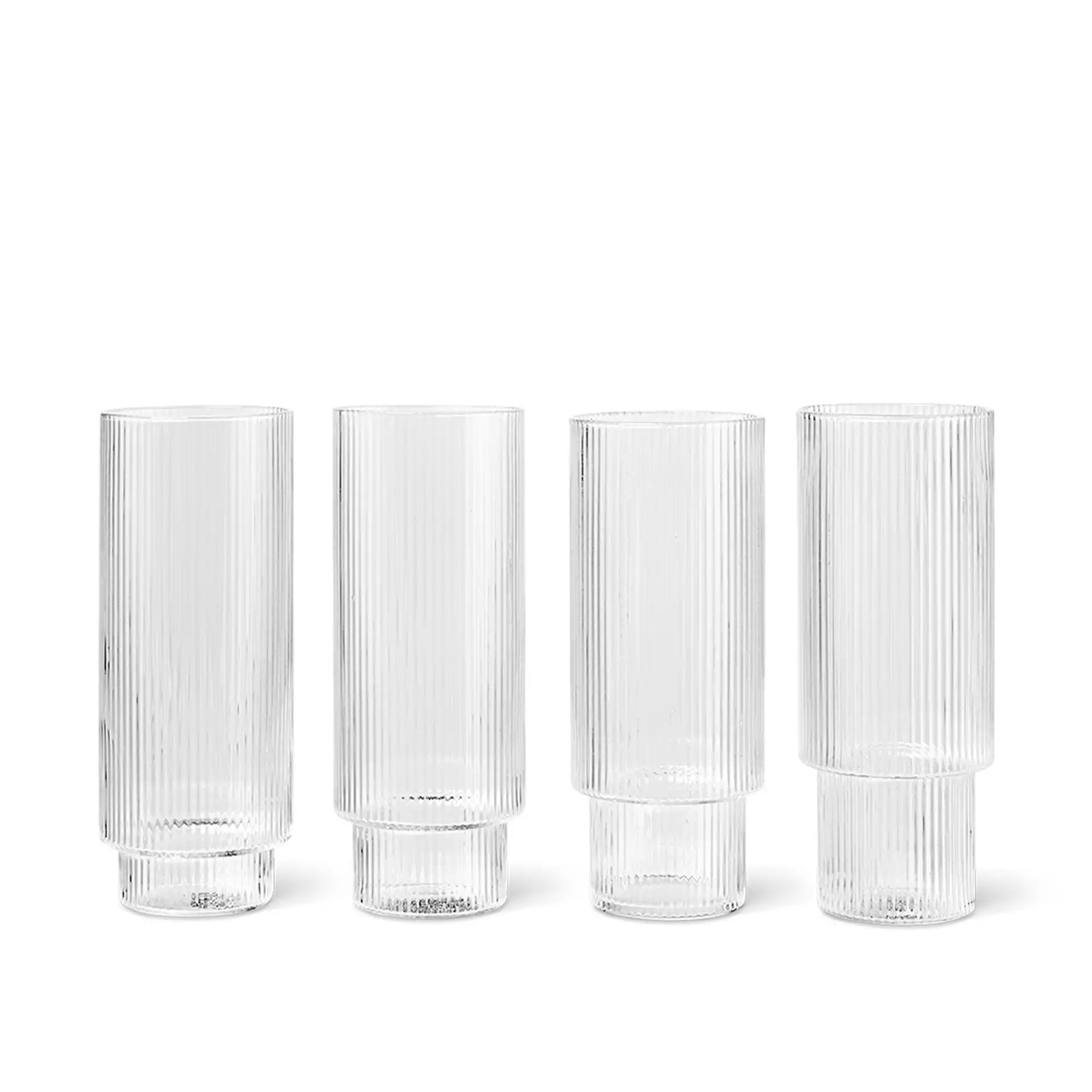 Ripple Long Drink Glass Set