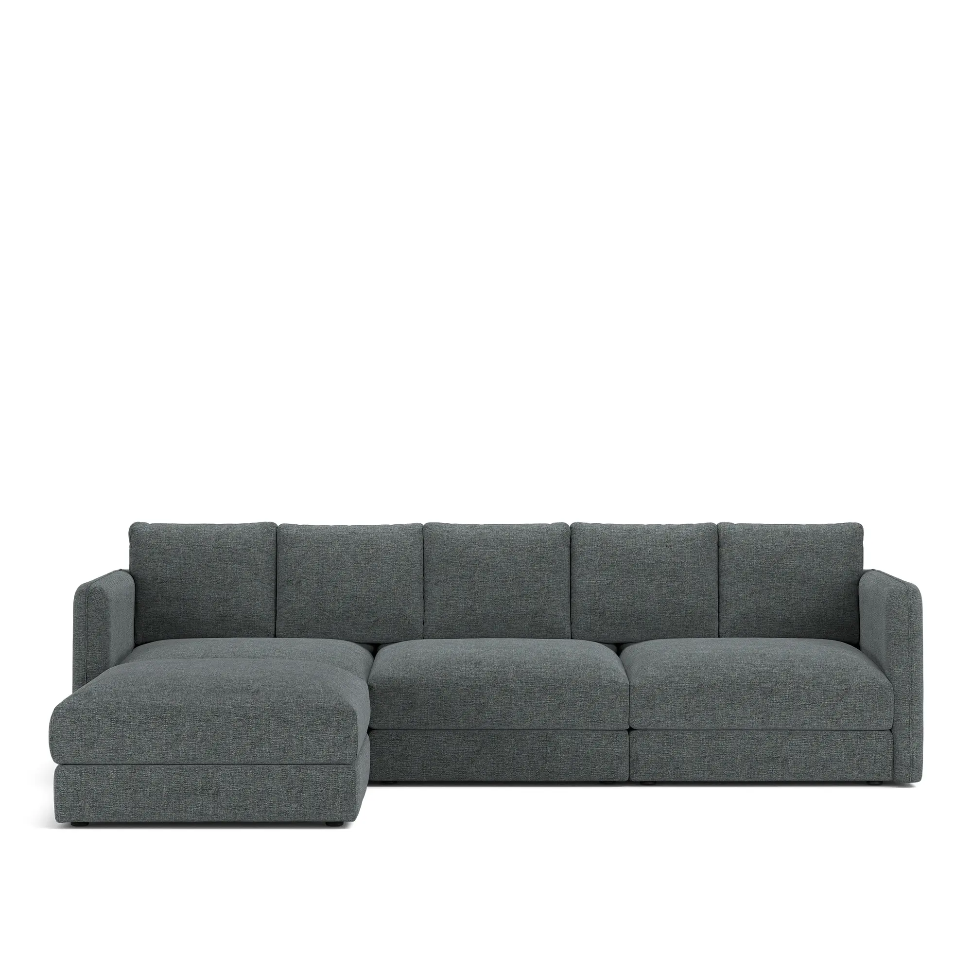 Pavarotti 02 3-seters sofa med fotskammel