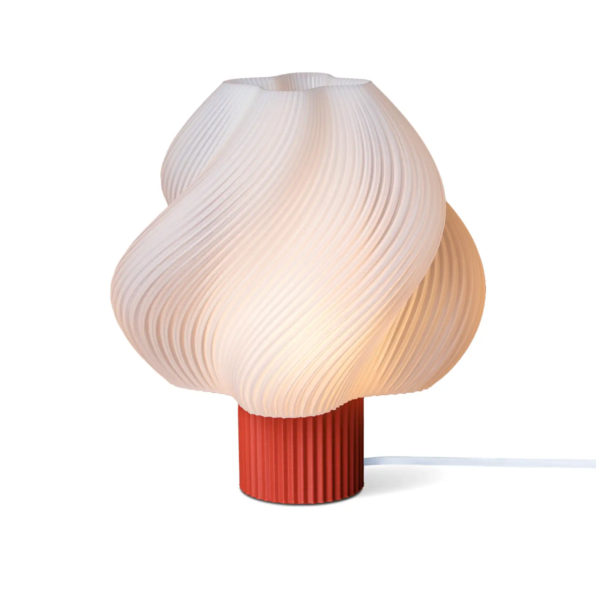 Soft Serve Table Lamp Grande - Rhubarb