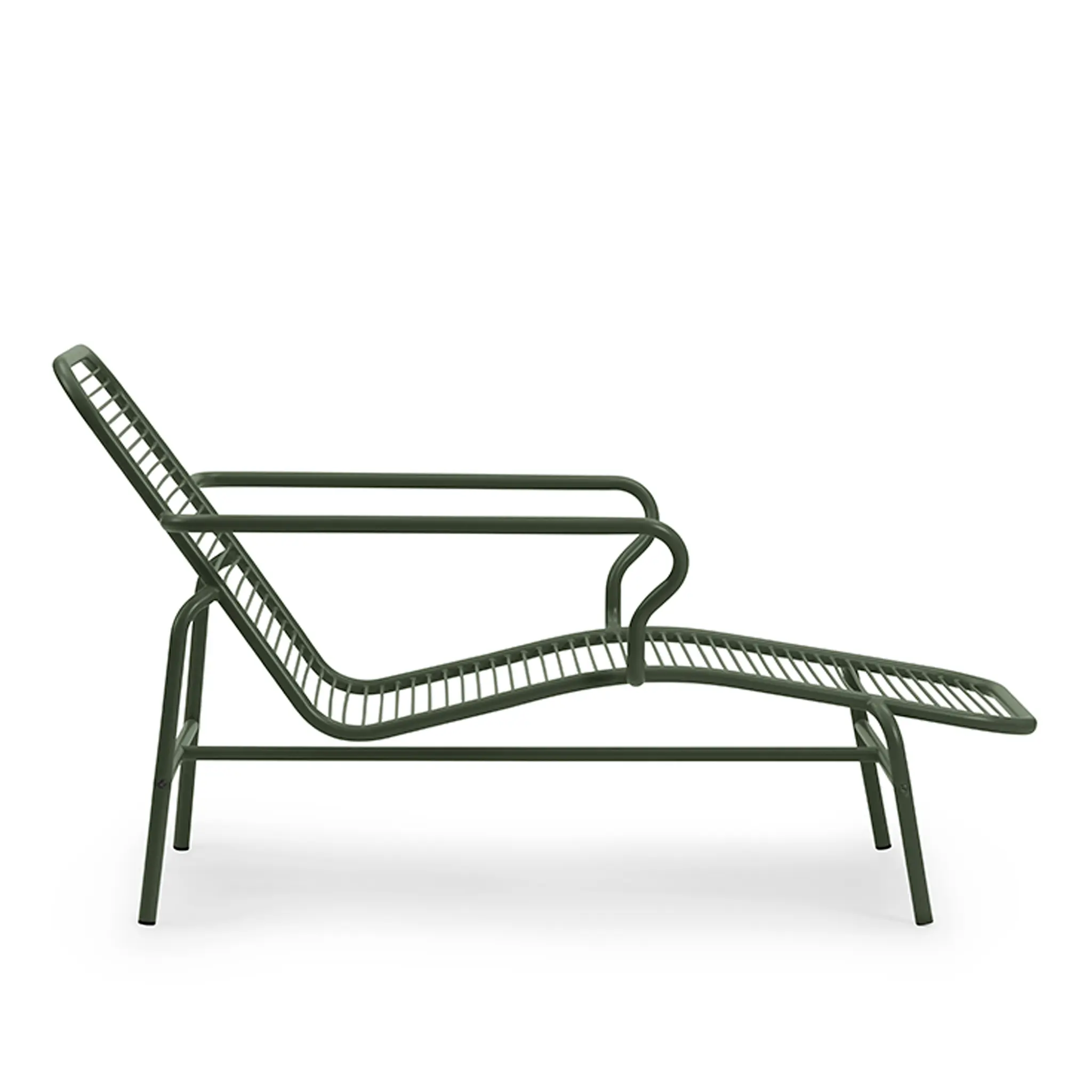 Vig Chaise Longue - Dark Green