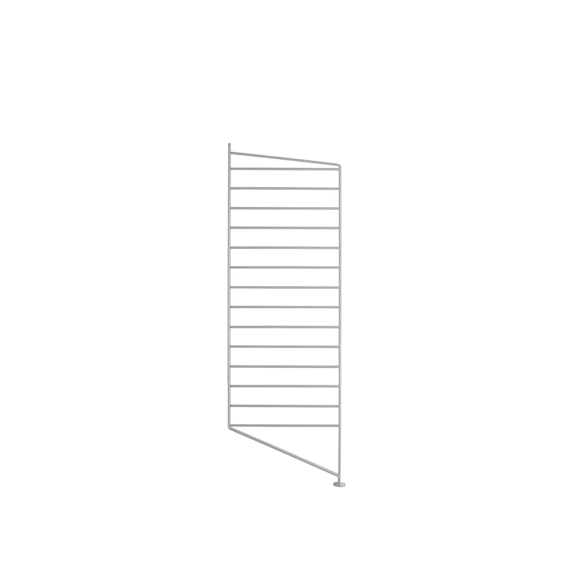 Gulvgavl 85x30cm 1-pack grå